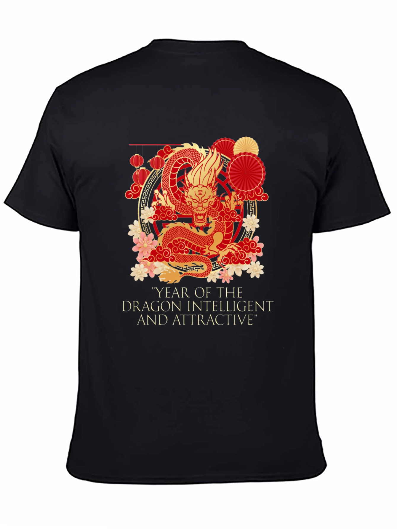 Year of the Dragon Graphic Tee - Chinese New Year Shirt