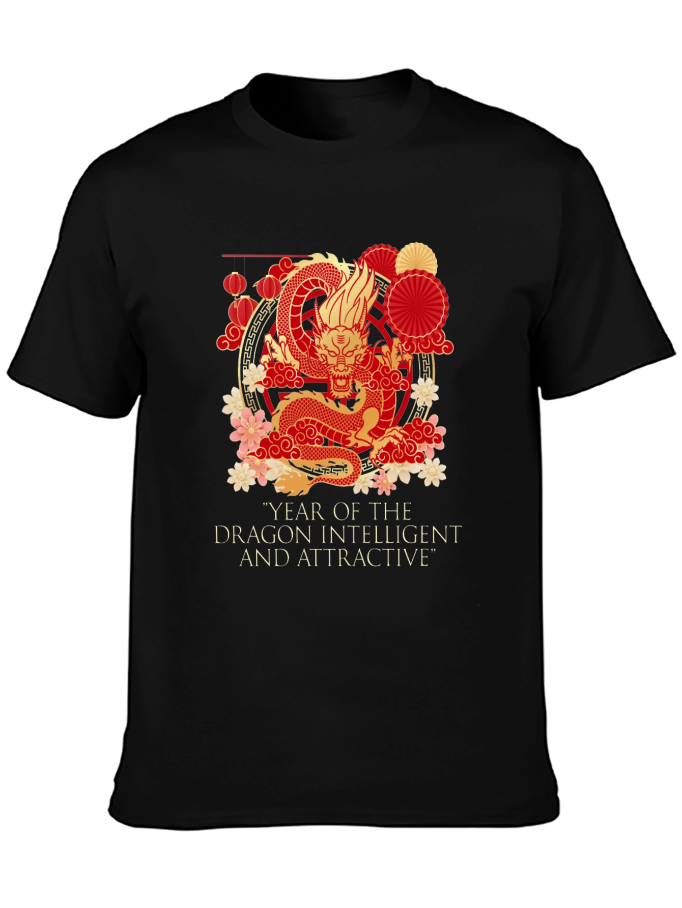 Year of the Dragon Graphic Tee - Chinese New Year Shirt