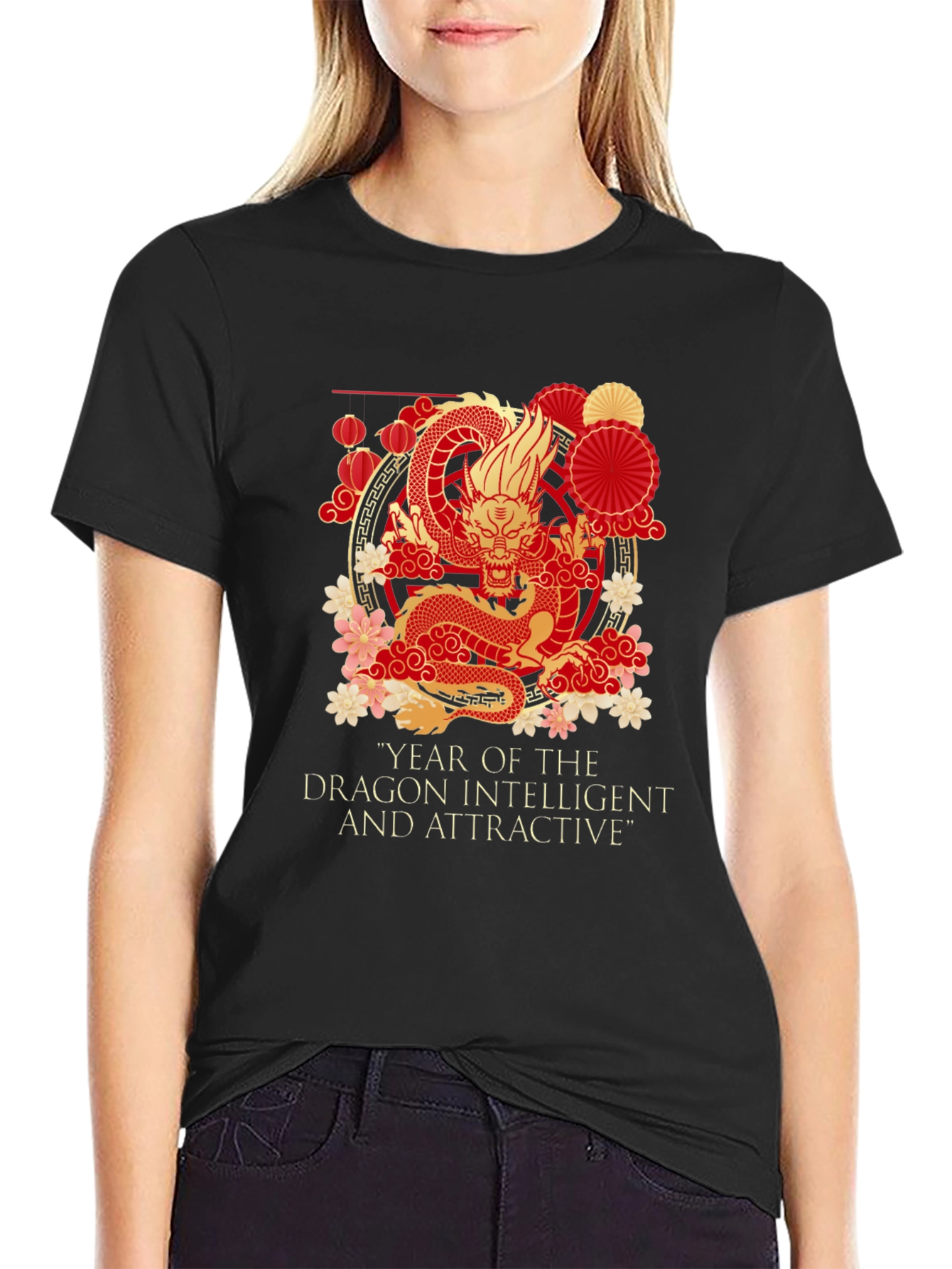 Year of the Dragon Graphic Tee - Chinese New Year Shirt
