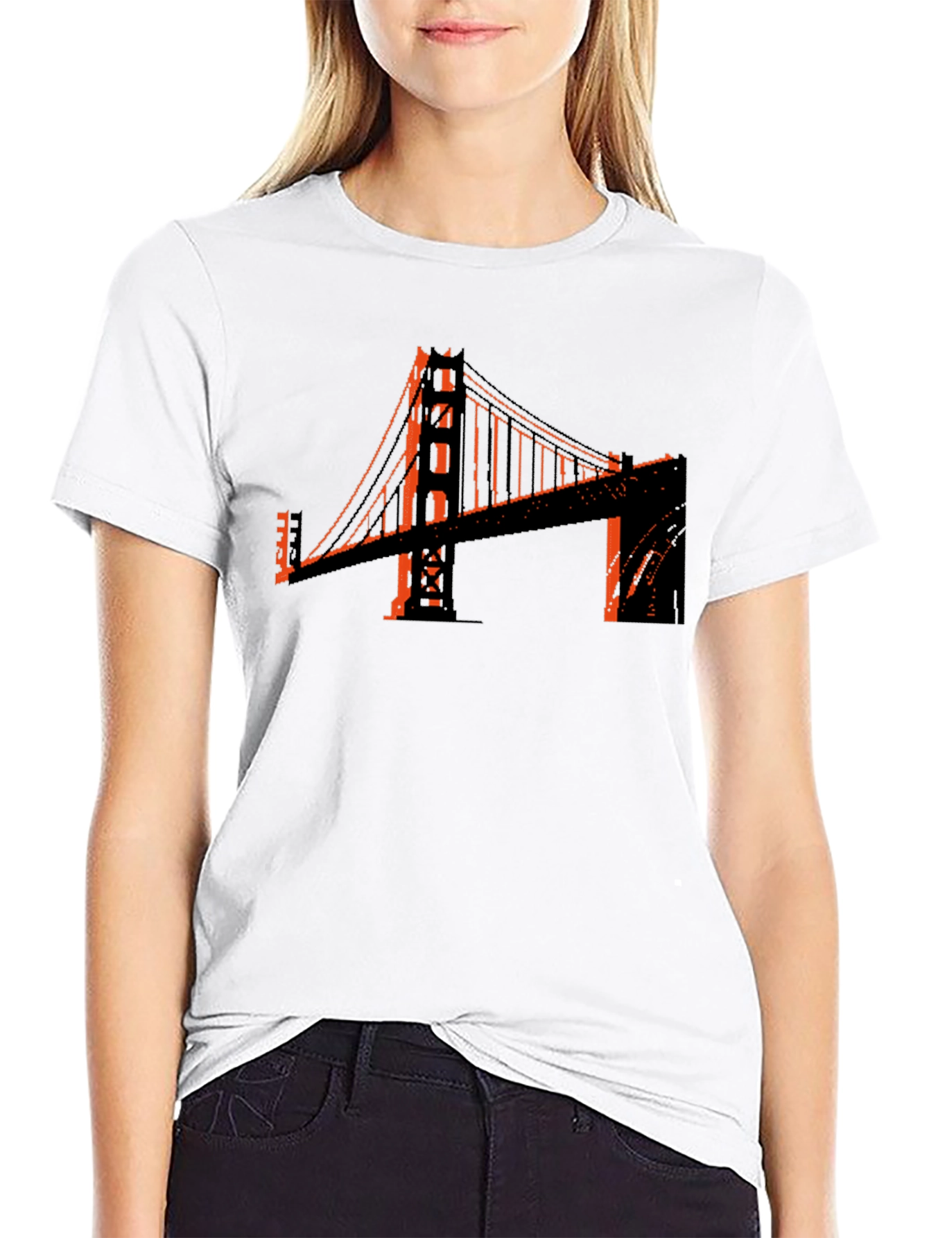 Golden Gate Bridge Graphic Tee - San Francisco Pride
