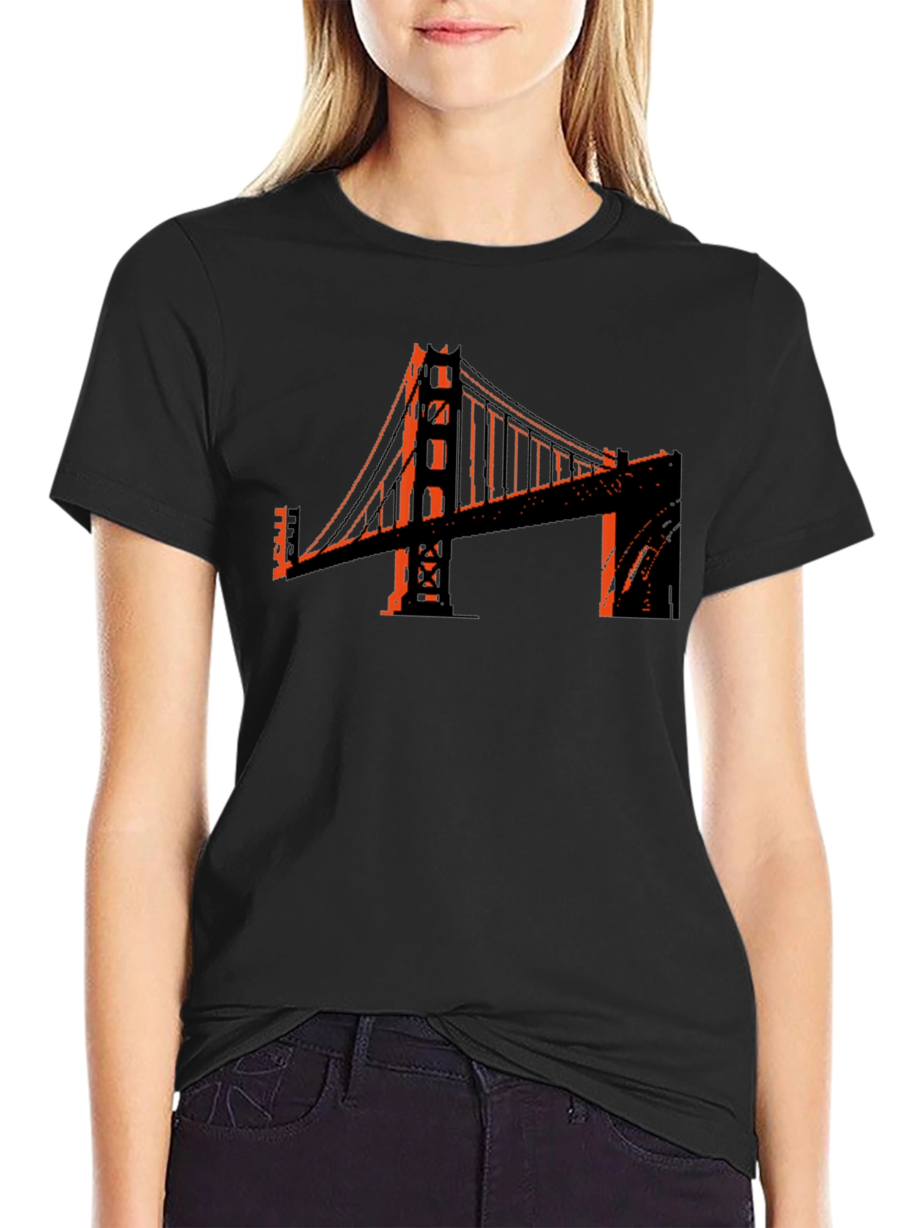 Golden Gate Bridge Graphic Tee - San Francisco Pride