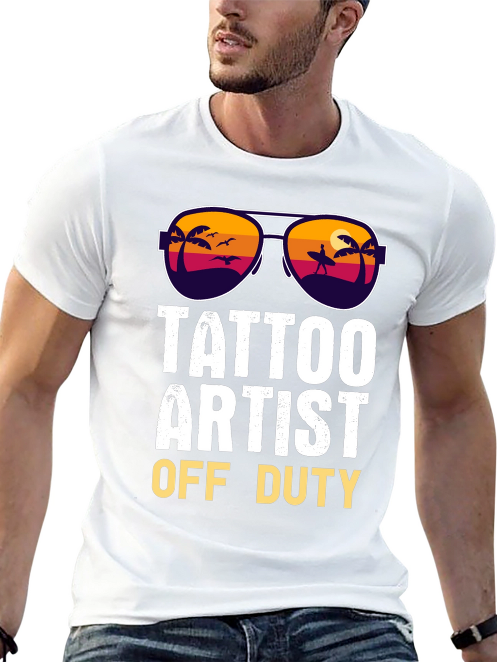 Tattoo Artist Off Duty Graphic T-Shirt