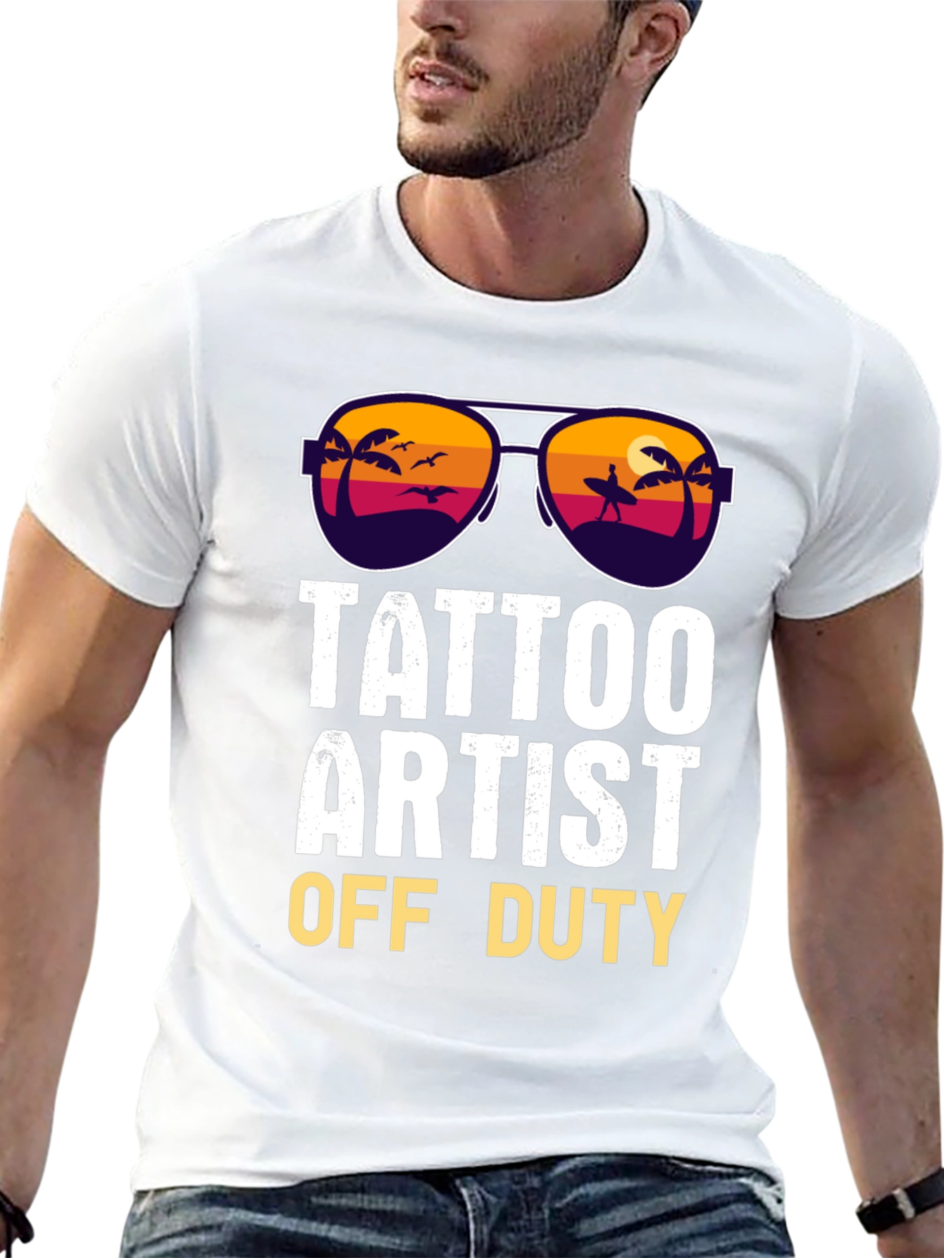 Tattoo Artist Off Duty Graphic T-Shirt