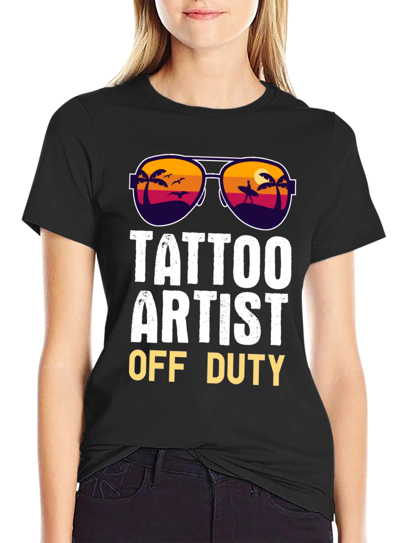 Tattoo Artist Off Duty Graphic T-Shirt