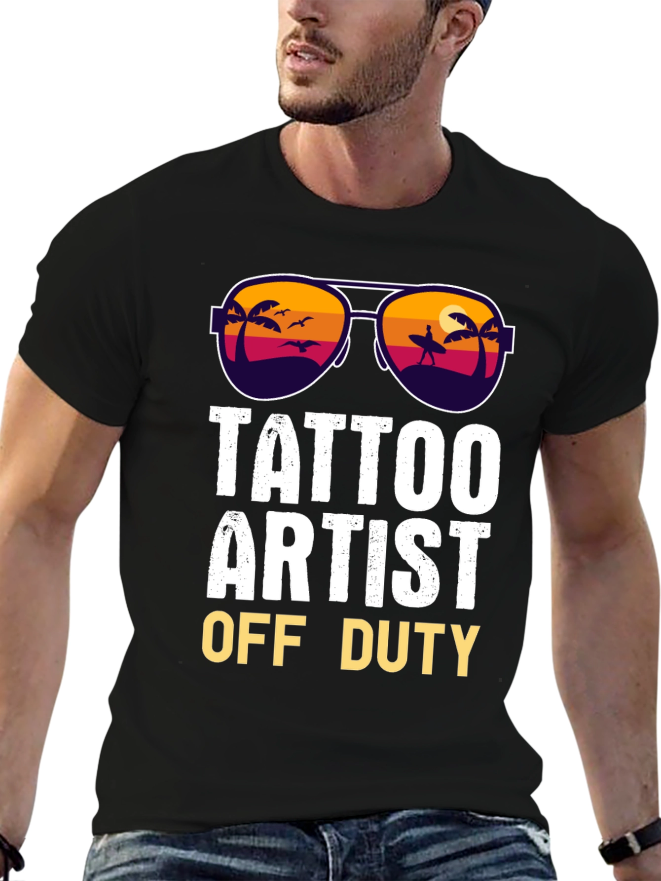Tattoo Artist Off Duty Graphic T-Shirt