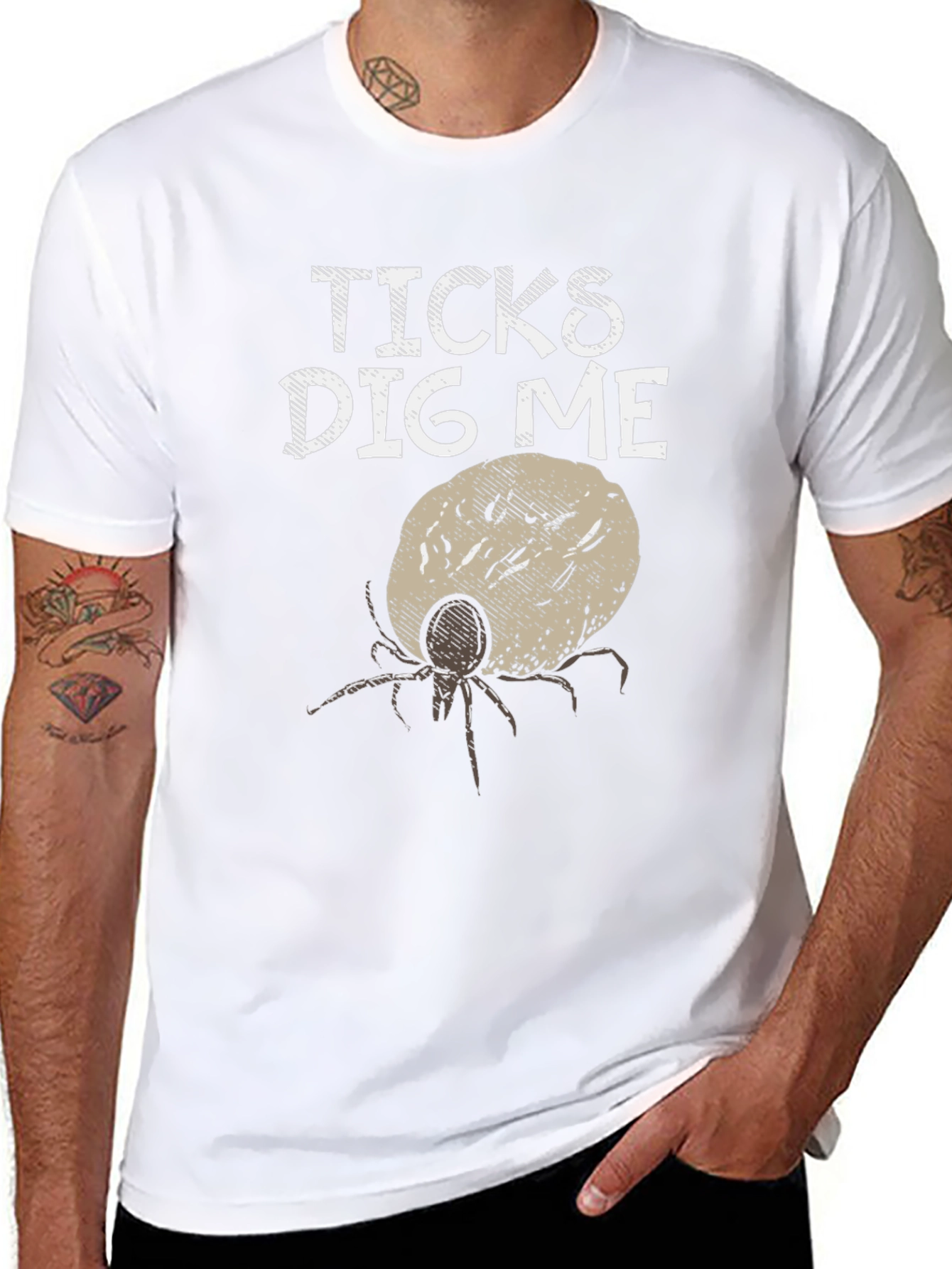 Ticks Dig Me Graphic T-Shirt