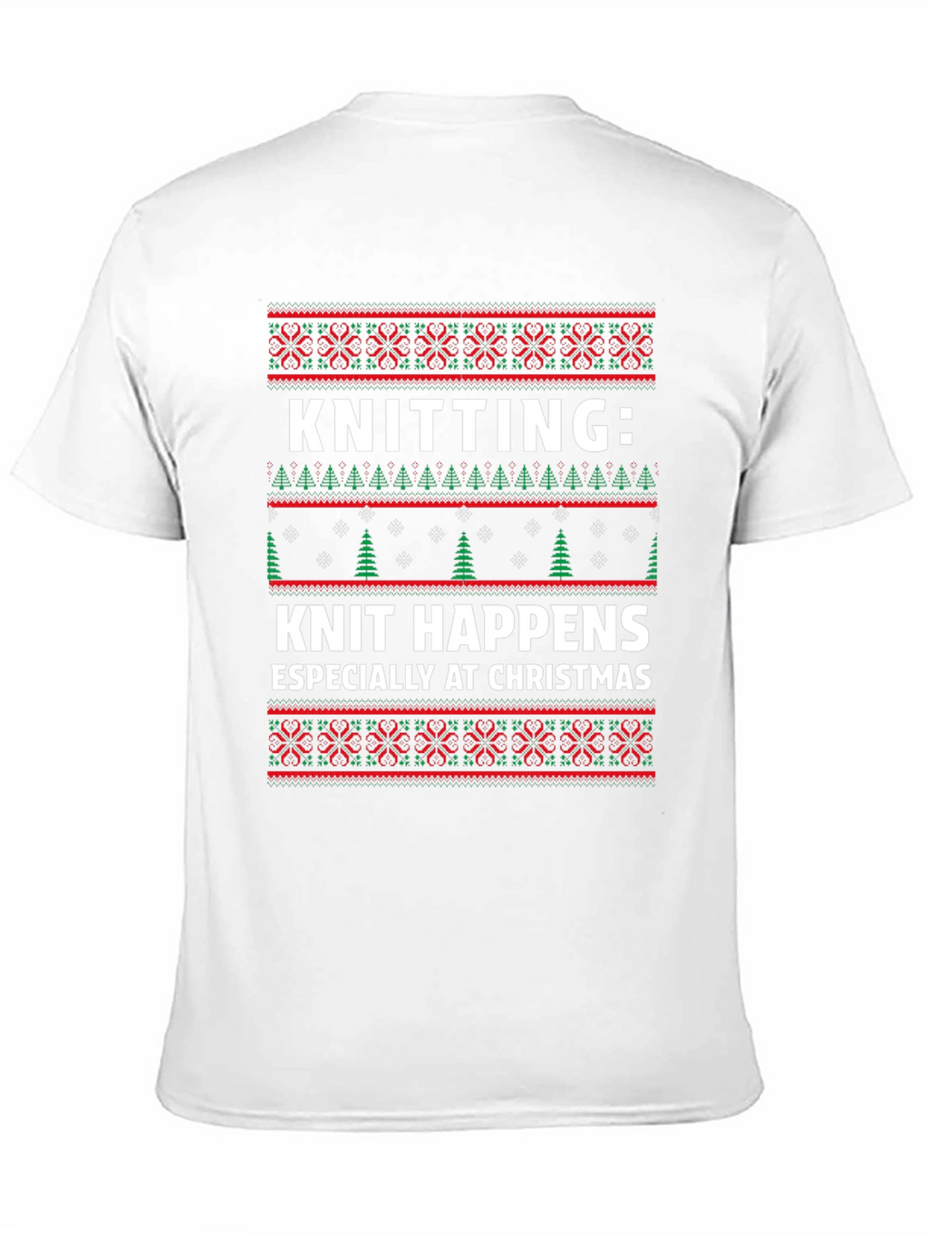 Knitting Knit Happens Christmas T-Shirt