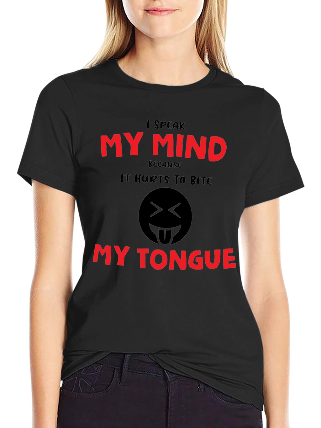 I Speak My Mind Funny Graphic Tee