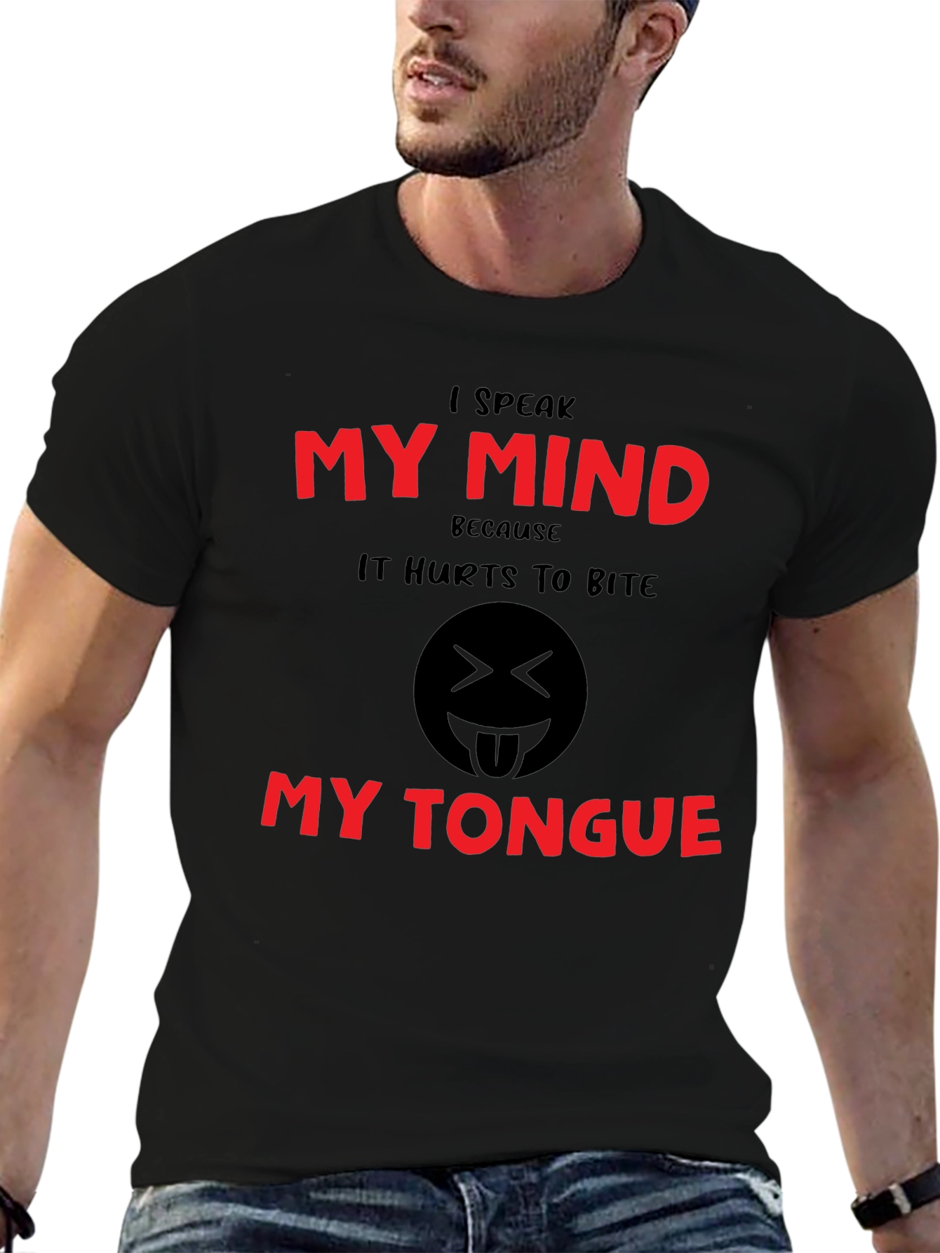 I Speak My Mind Funny Graphic Tee