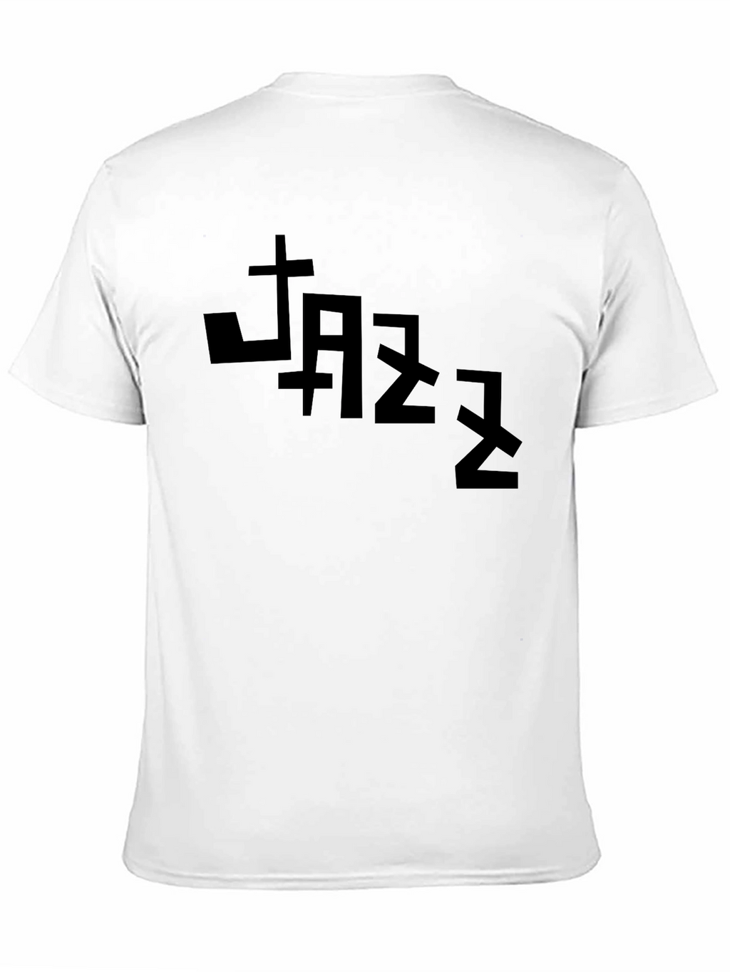 JAZZ Graphic Tee - Stylish Black Cotton T-Shirt
