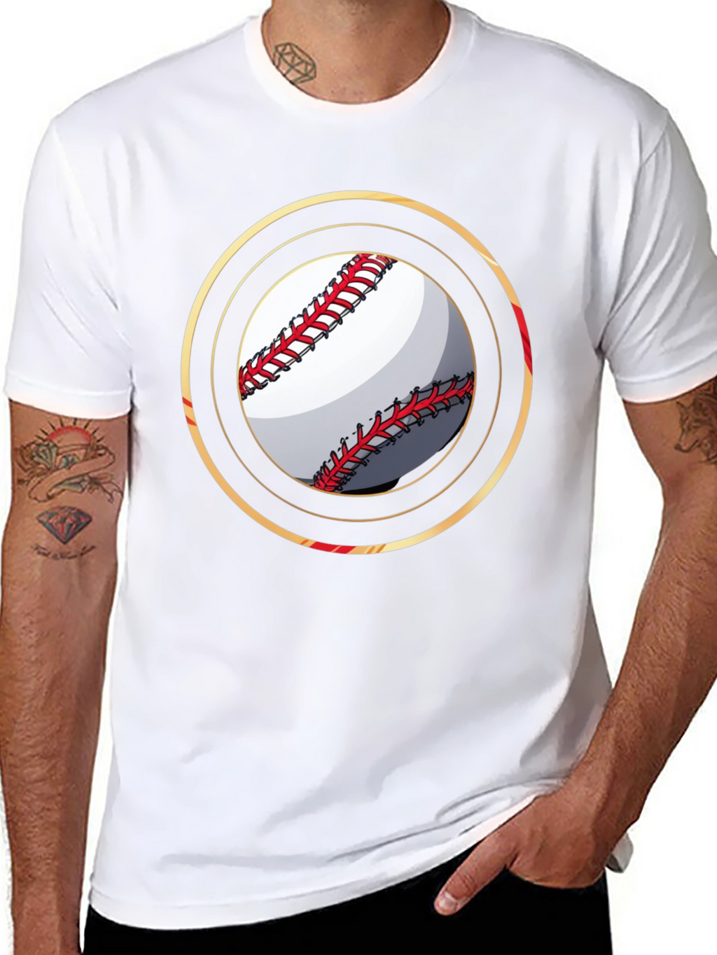 Baseball Graphic Tee - Sporty Style
