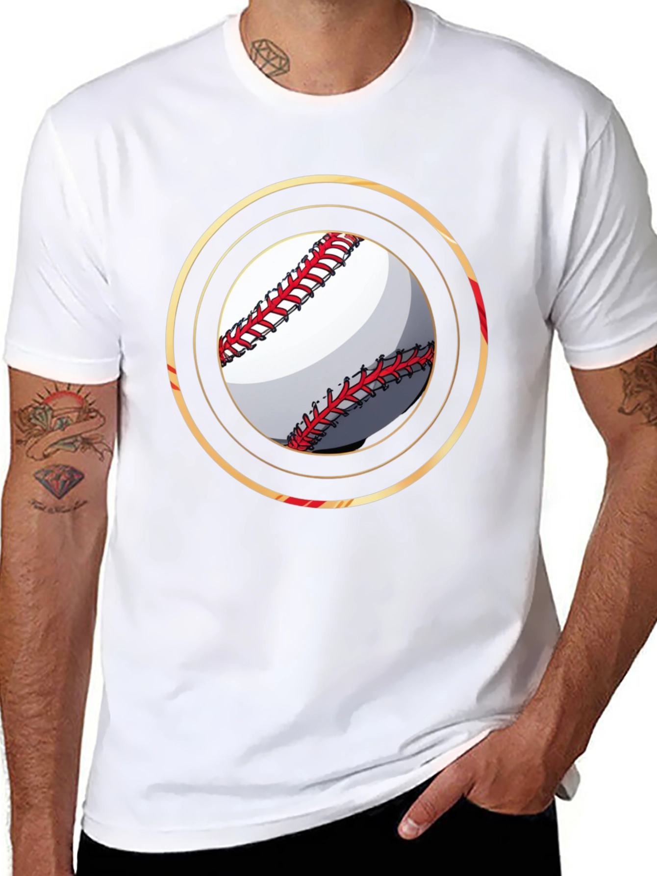 Baseball Graphic Tee - Sporty Style