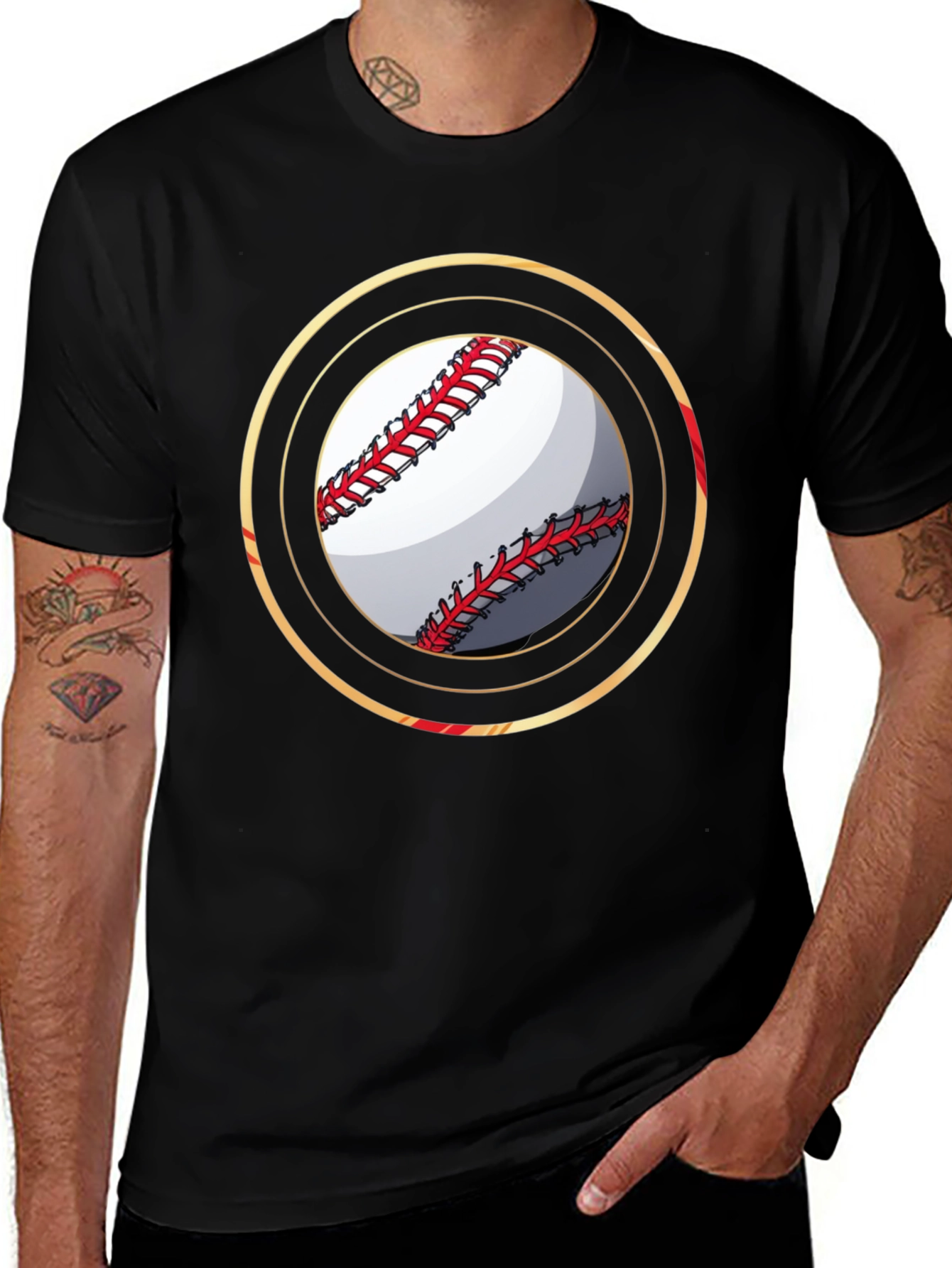 Baseball Graphic Tee - Sporty Style