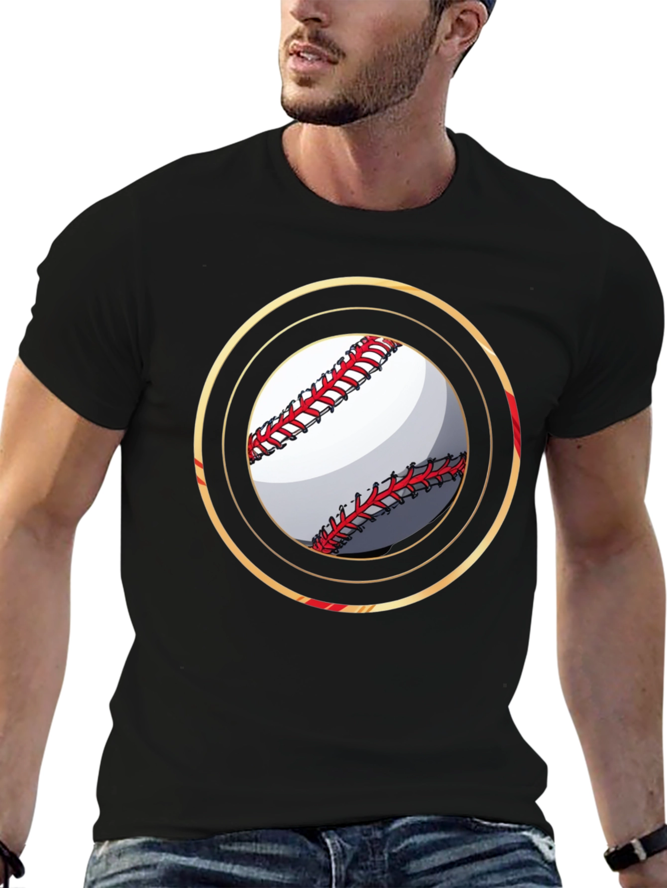 Baseball Graphic Tee - Sporty Style