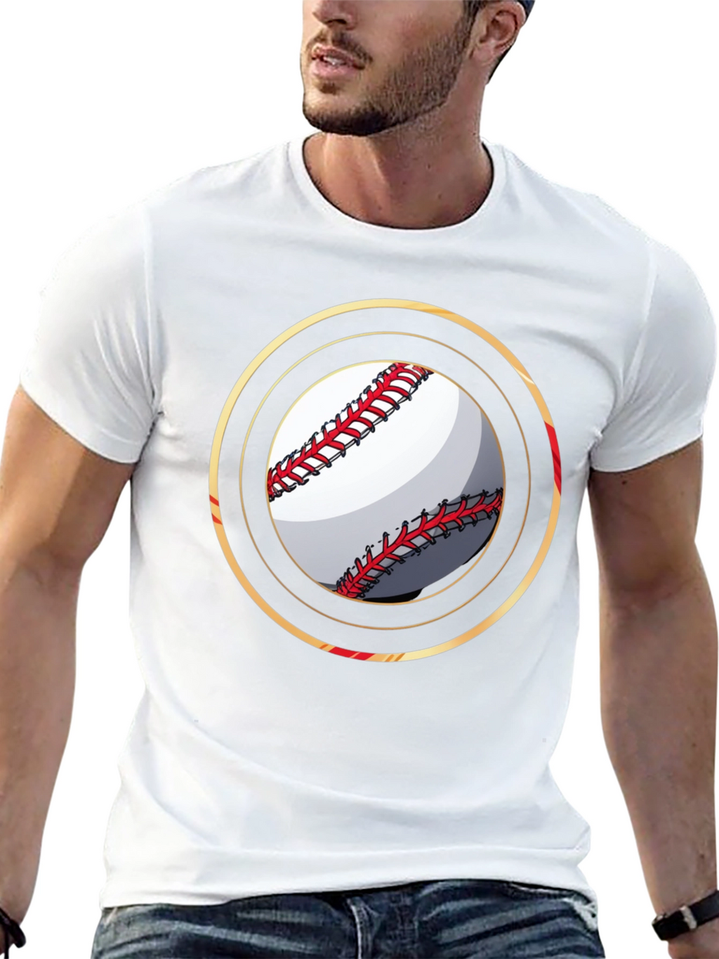 Baseball Graphic Tee - Sporty Style