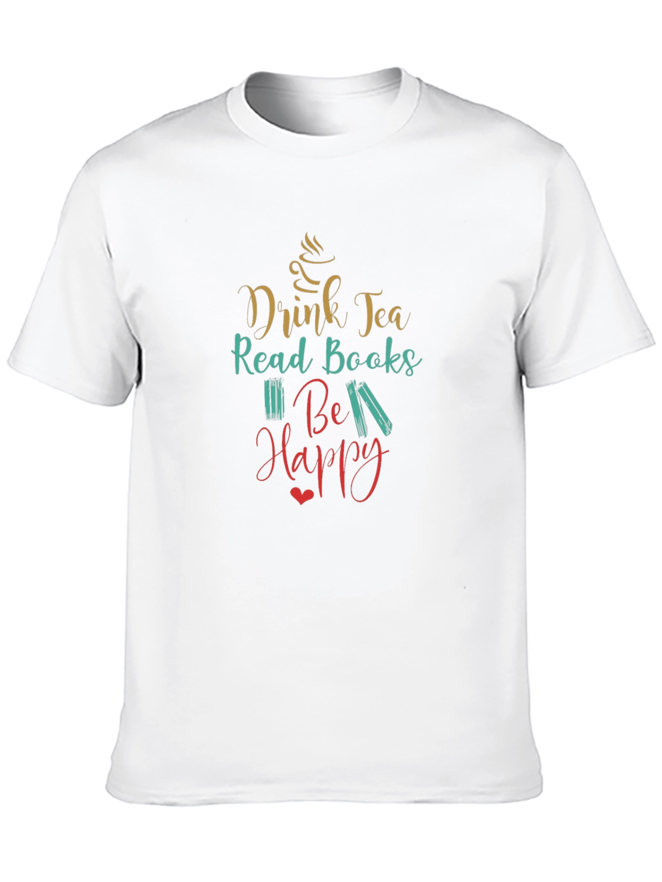 Drink Tea Read Books Graphic Tee