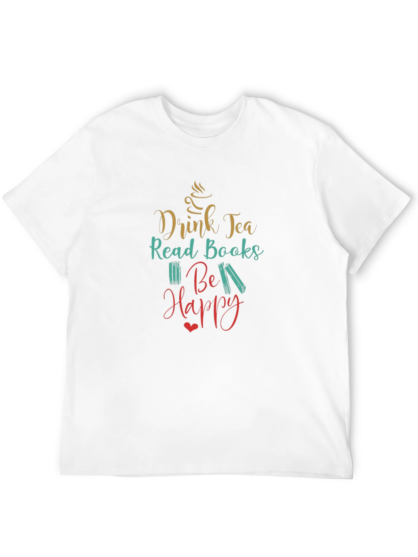 Drink Tea Read Books Graphic Tee