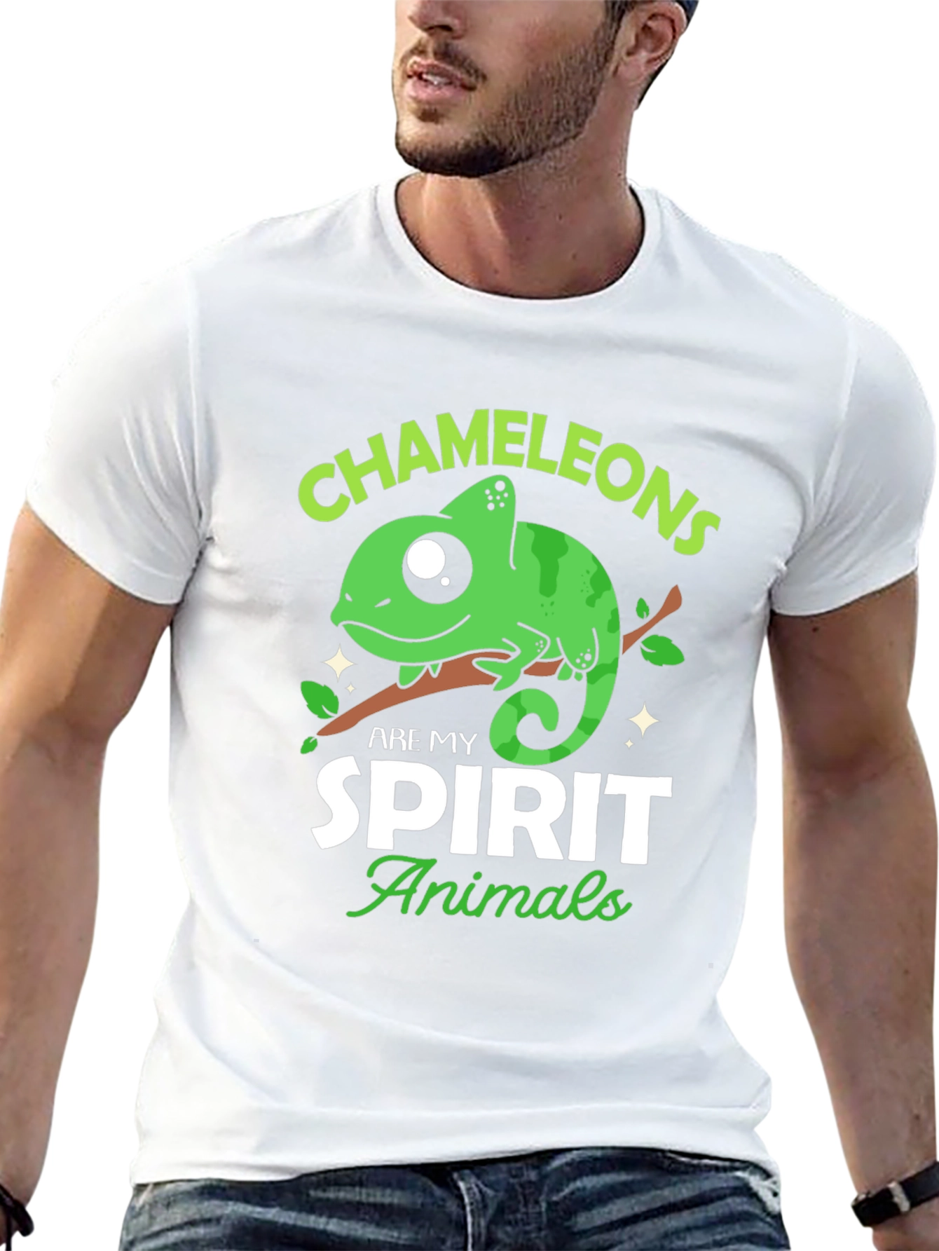 Chameleons Are My Spirit Animal Graphic Tee