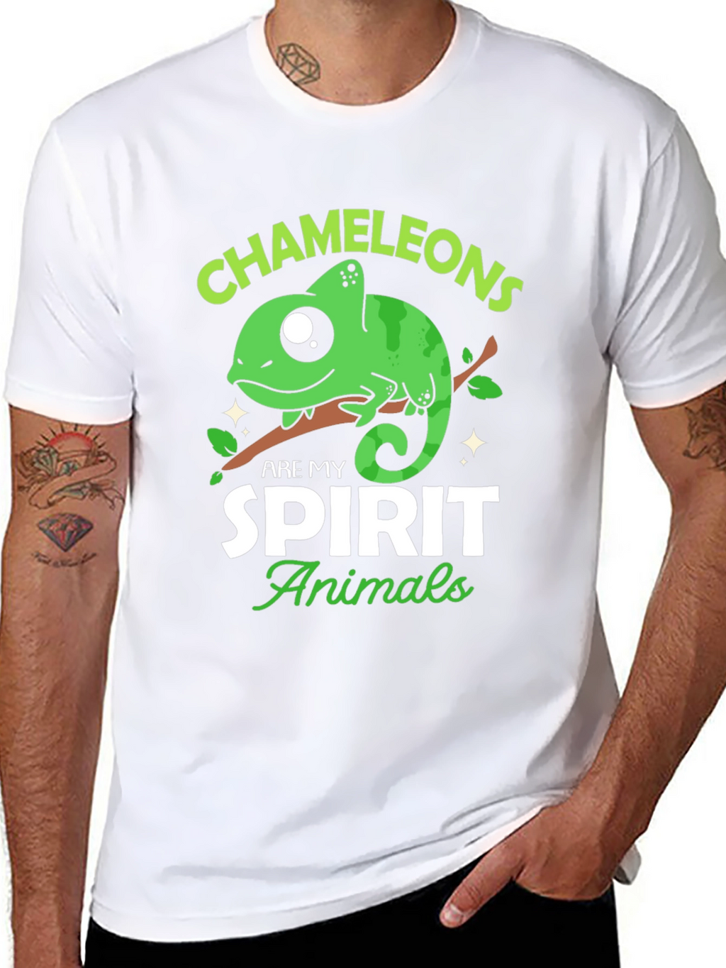 Chameleons Are My Spirit Animal Graphic Tee
