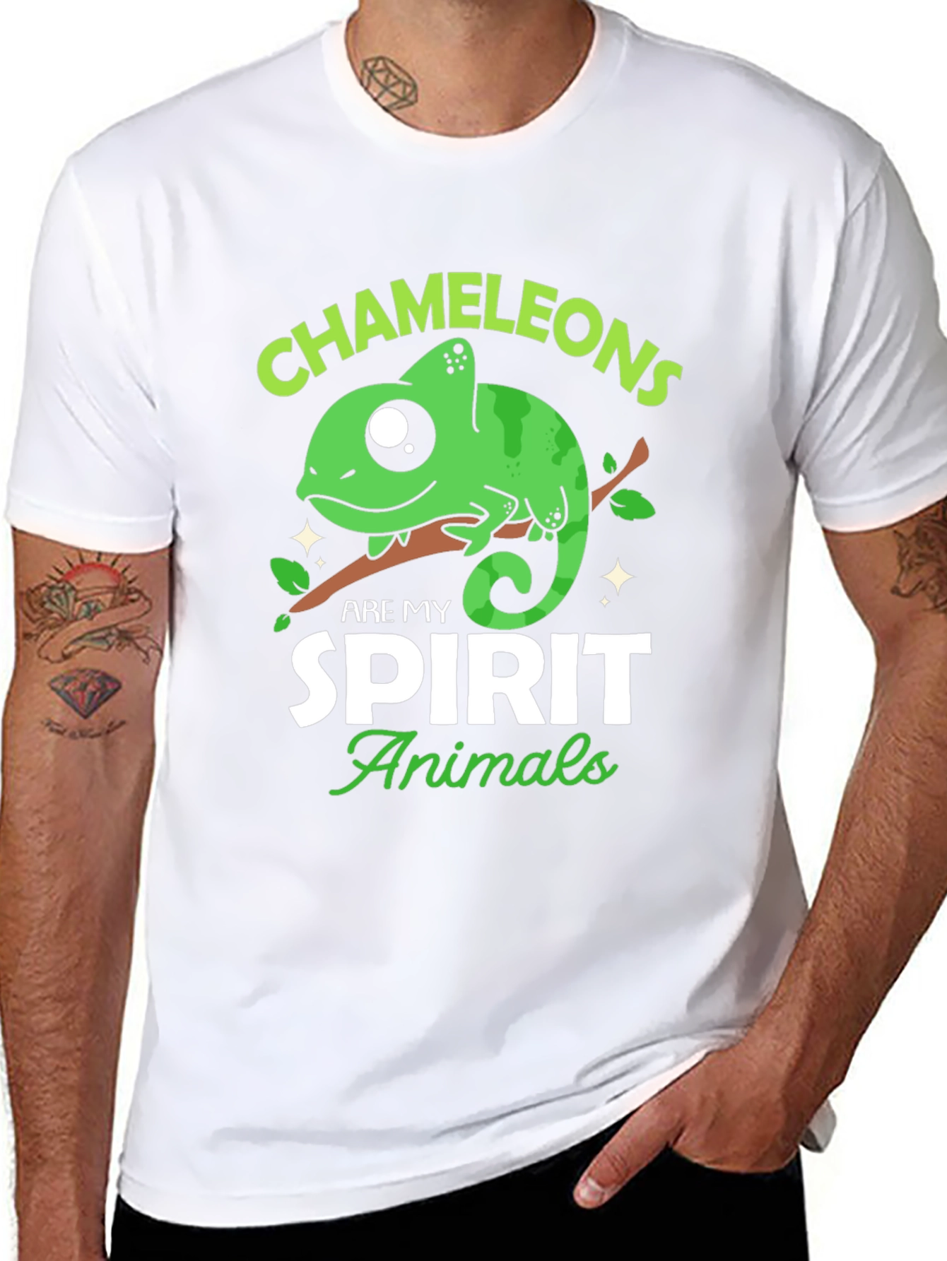 Chameleons Are My Spirit Animal Graphic Tee