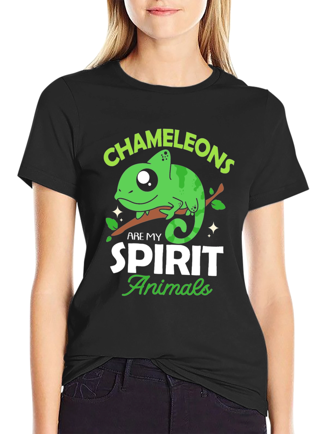 Chameleons Are My Spirit Animal Graphic Tee