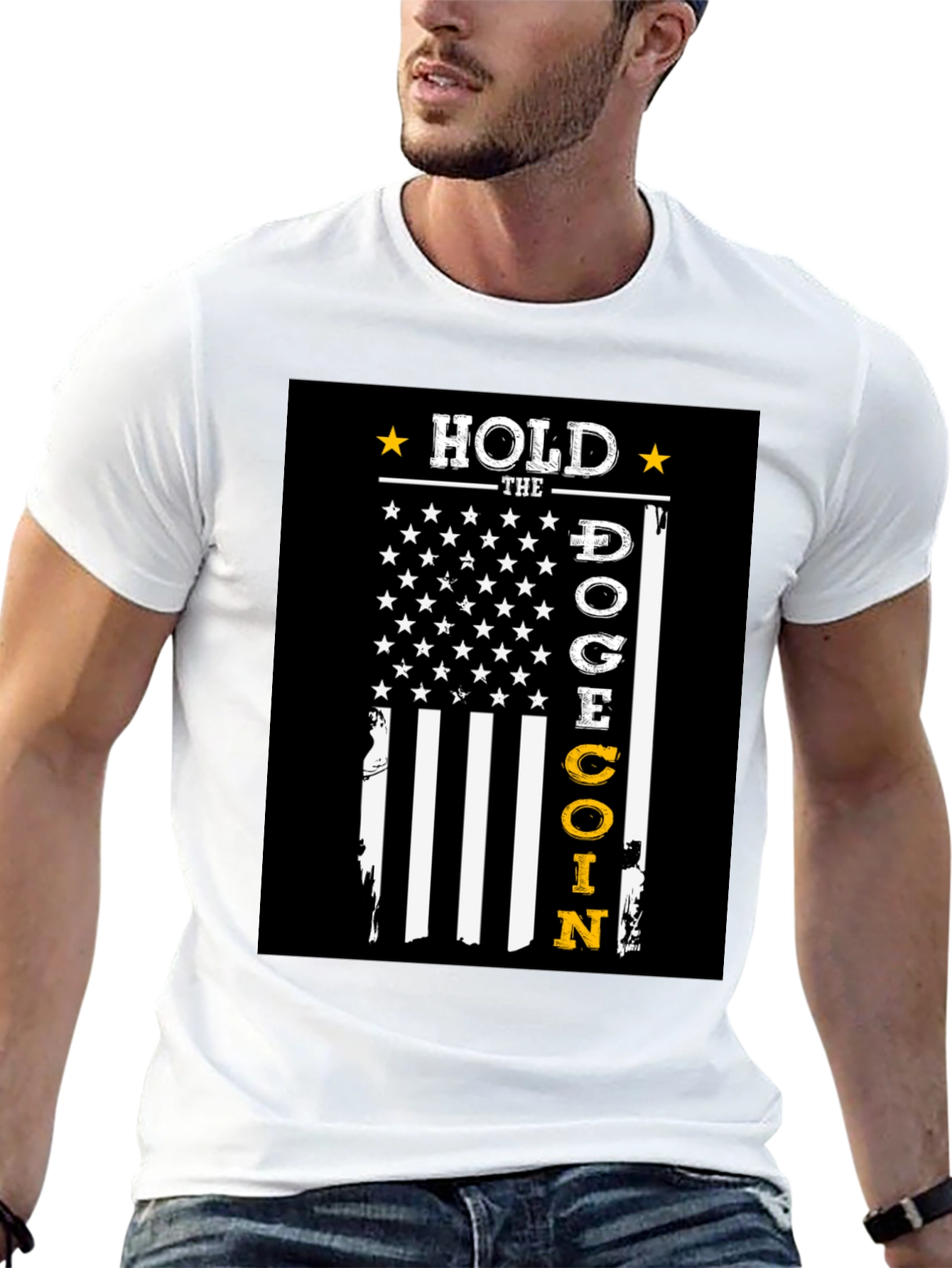 Hold the Dogecoin Crypto T-Shirt
