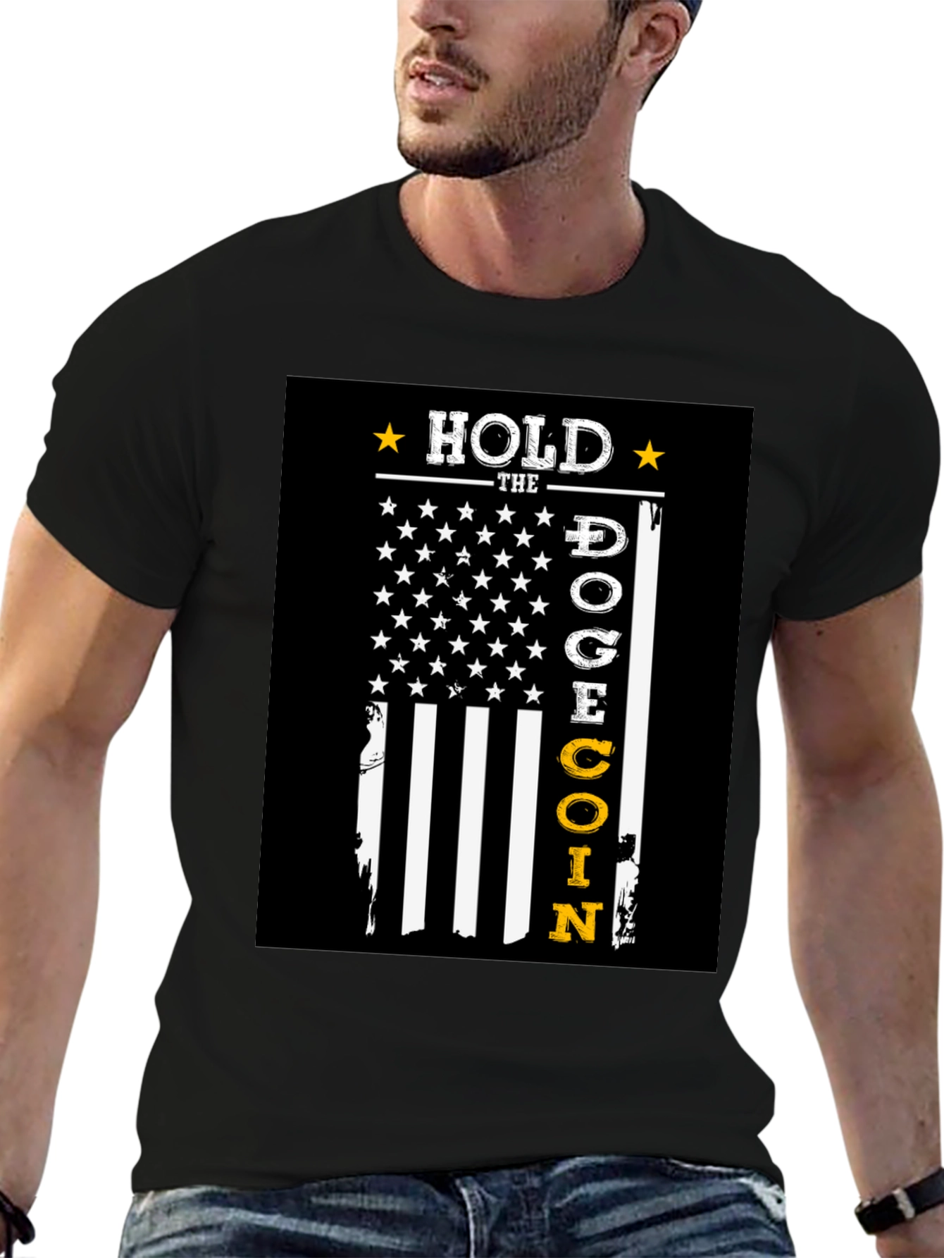 Hold the Dogecoin Crypto T-Shirt