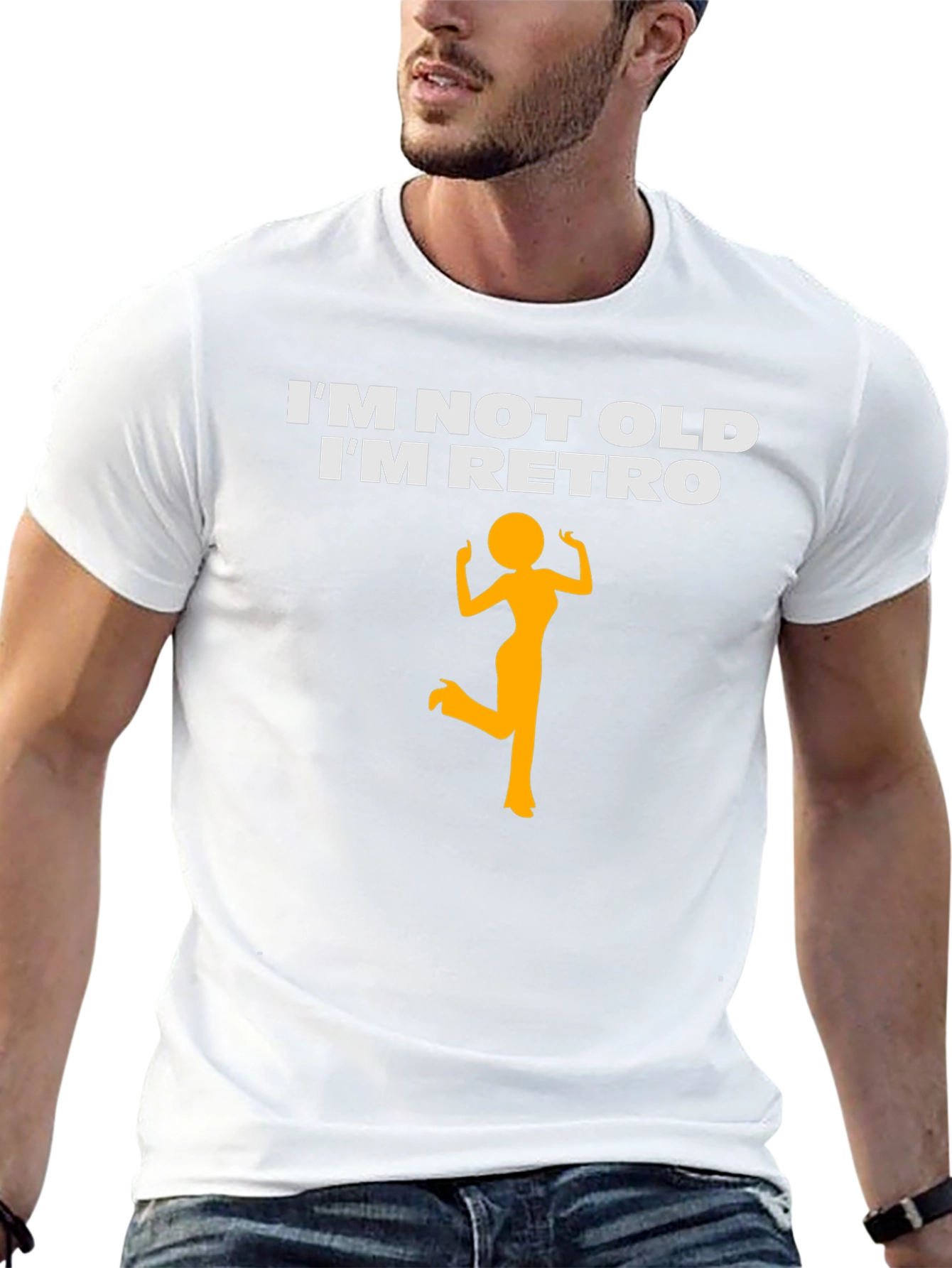 Retro Style Graphic Tee - Im Not Old