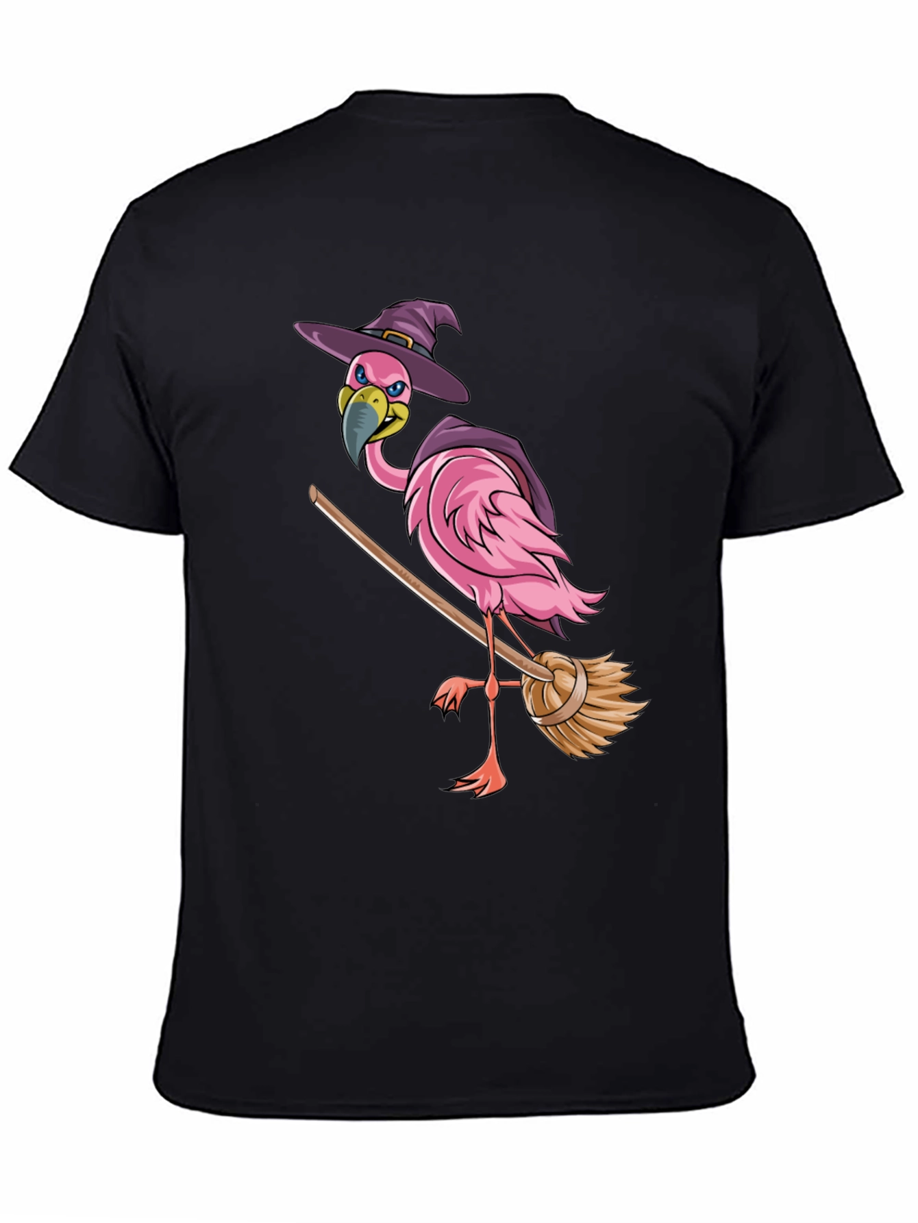 Witch Flamingo T-Shirt - Halloween Costume Tee