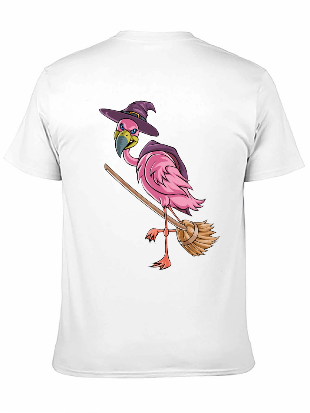 Witch Flamingo T-Shirt - Halloween Costume Tee