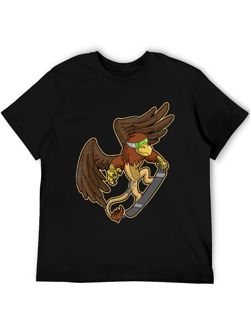 Griffin Skateboarder Graphic Tee - Cool & Unique Design