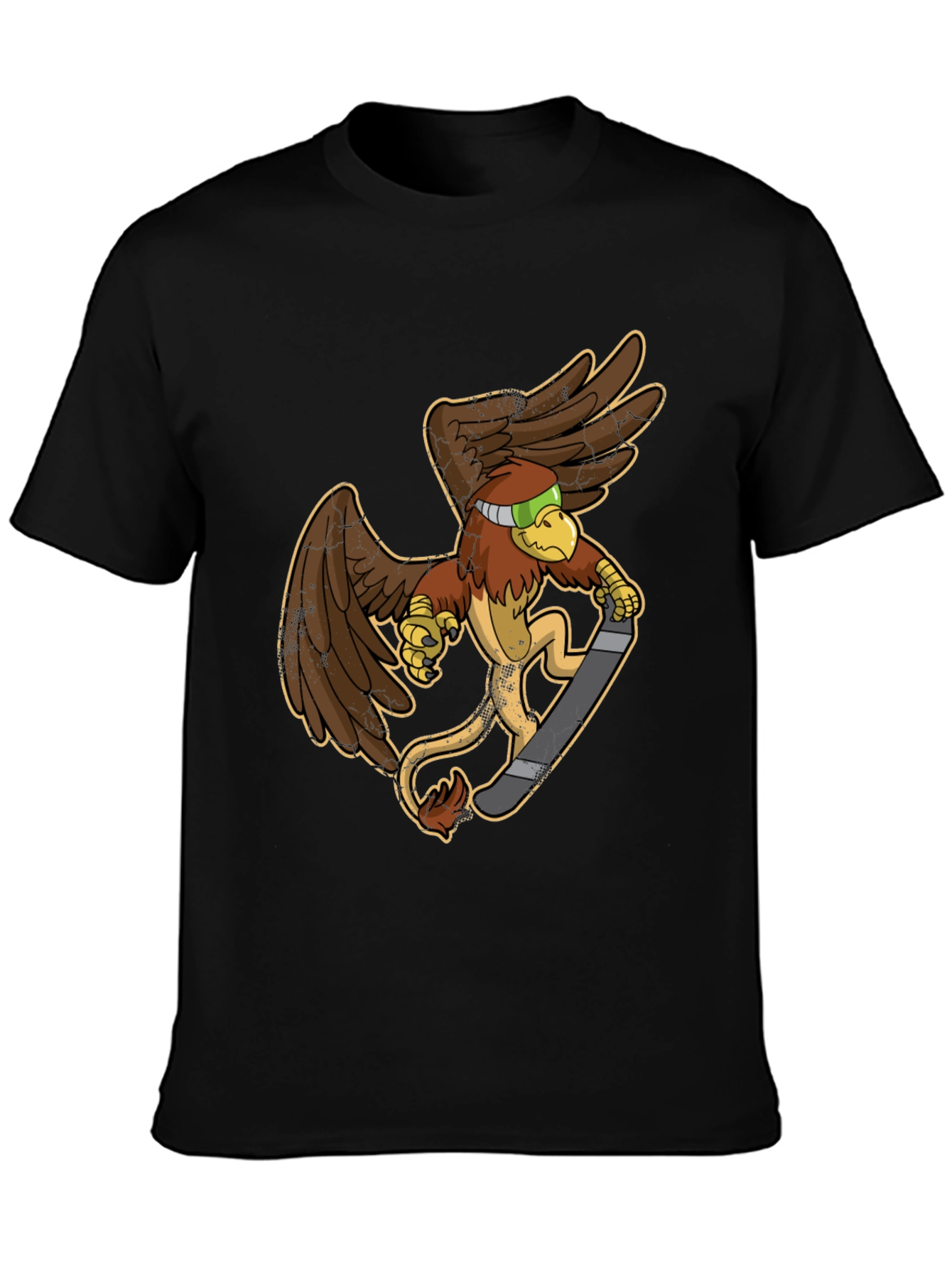 Griffin Skateboarder Graphic Tee - Cool & Unique Design