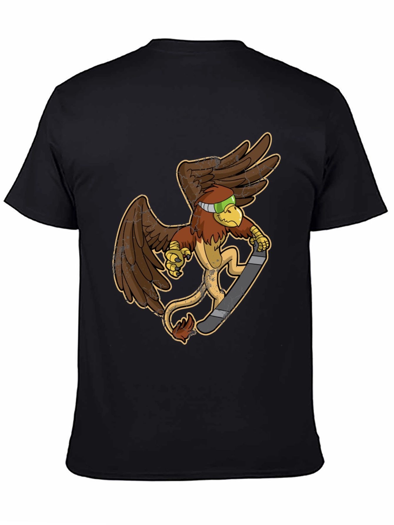 Griffin Skateboarder Graphic Tee - Cool & Unique Design