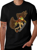Griffin Skateboarder Graphic Tee - Cool & Unique Design