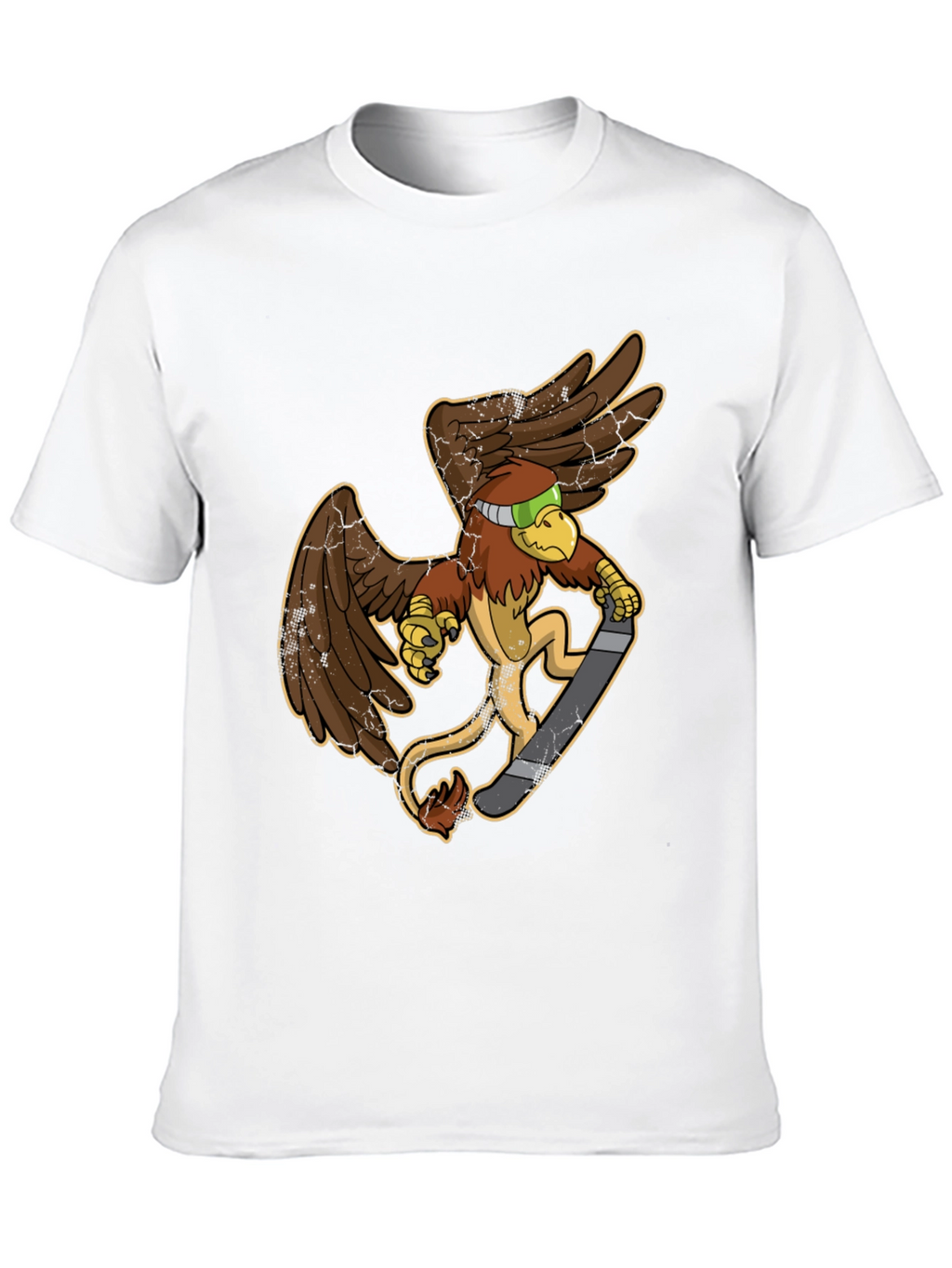 Griffin Skateboarder Graphic Tee - Cool & Unique Design