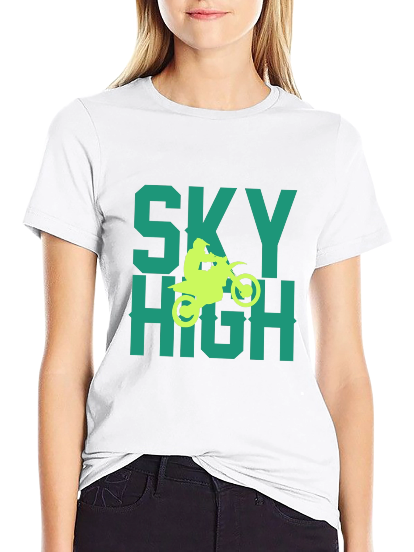 Sky High Motocross Graphic Tee
