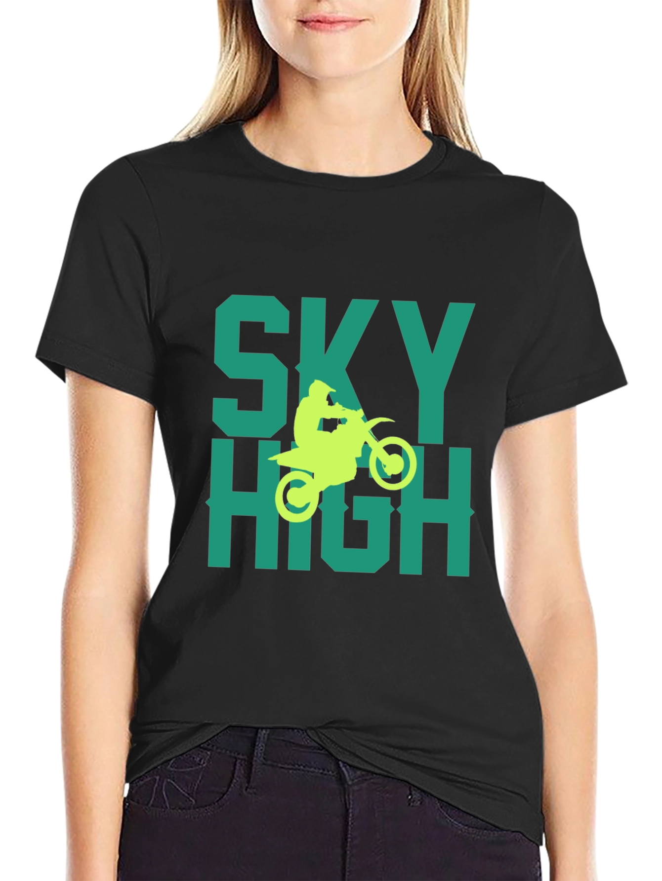 Sky High Motocross Graphic Tee