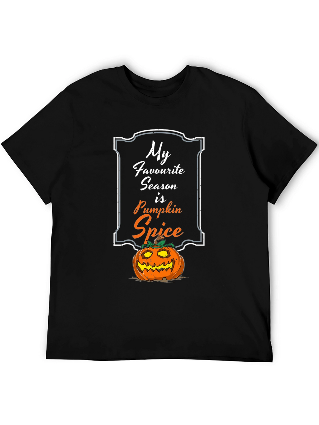 Pumpkin Spice Season Graphic T-Shirt