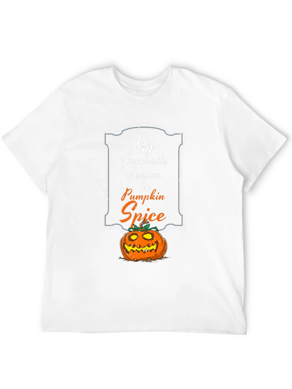 Pumpkin Spice Season Graphic T-Shirt