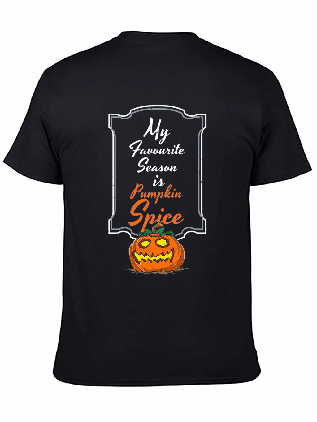 Pumpkin Spice Season Graphic T-Shirt