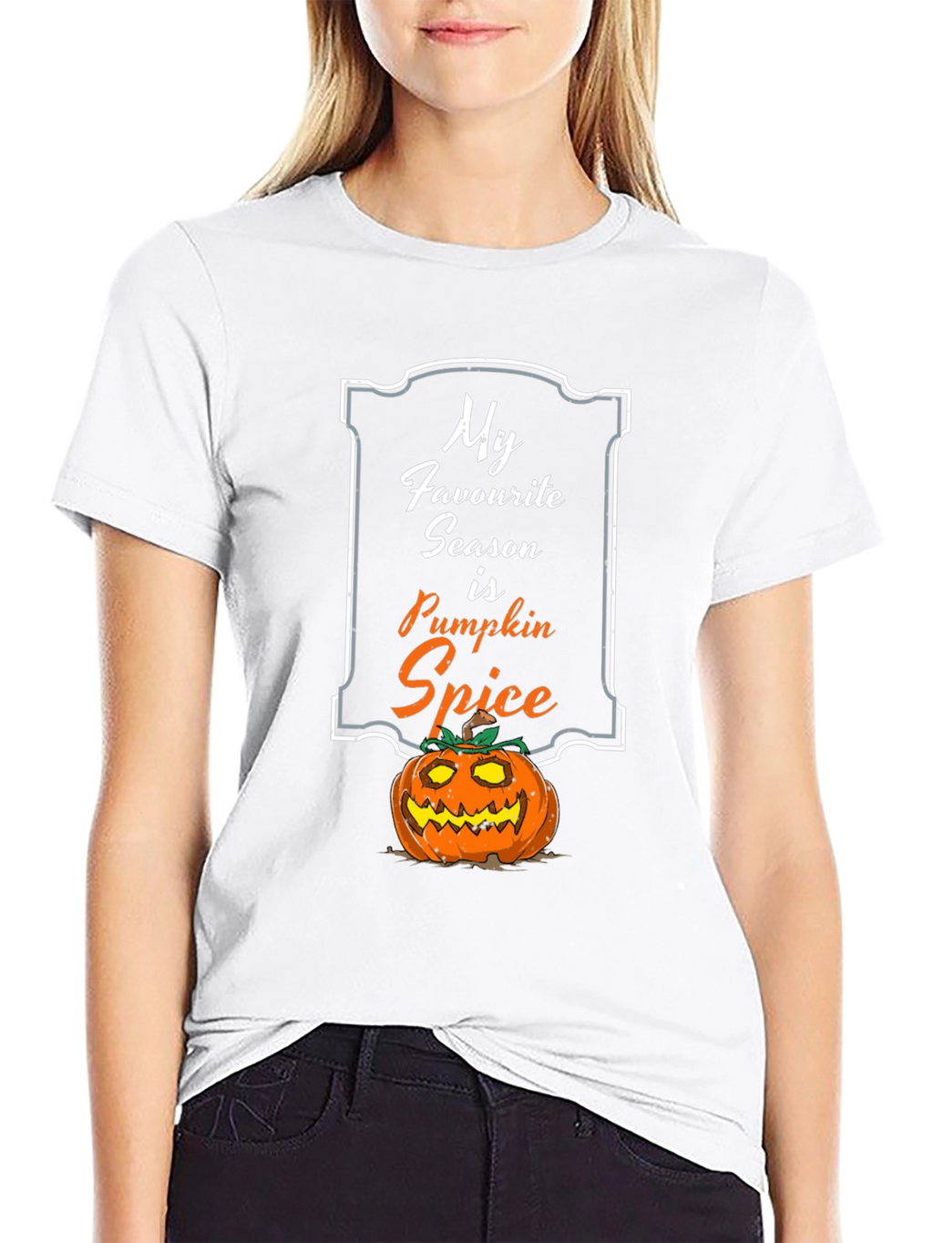 Pumpkin Spice Season Graphic T-Shirt