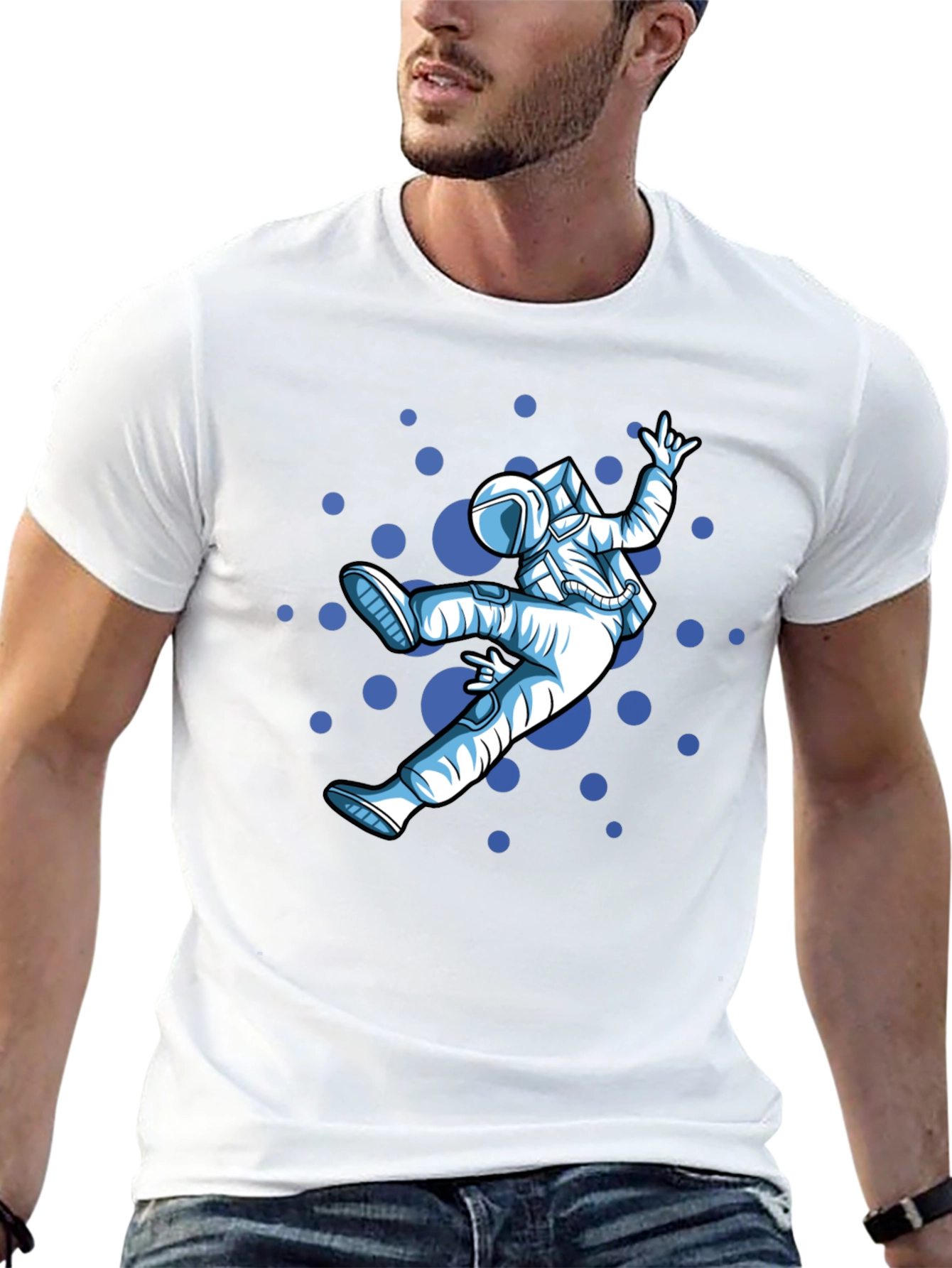 Astronaut T-Shirt - Cool Space Design Tee