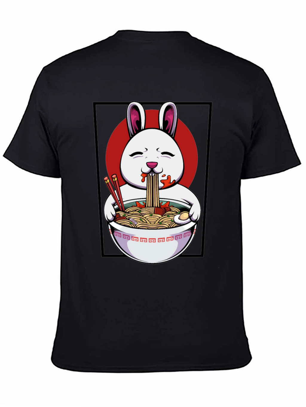 Rabbit Ramen T-Shirt - Anime Graphic Tee