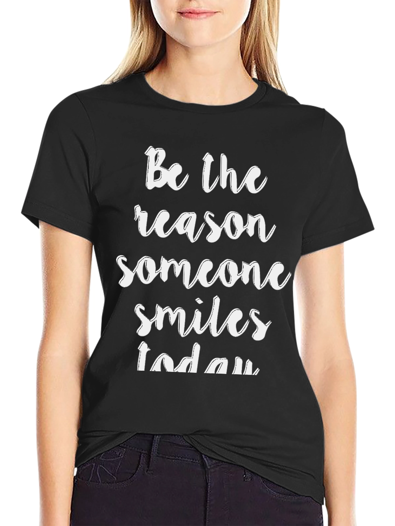 Inspirational Graphic Tee - Be The Reason Someone Smiles