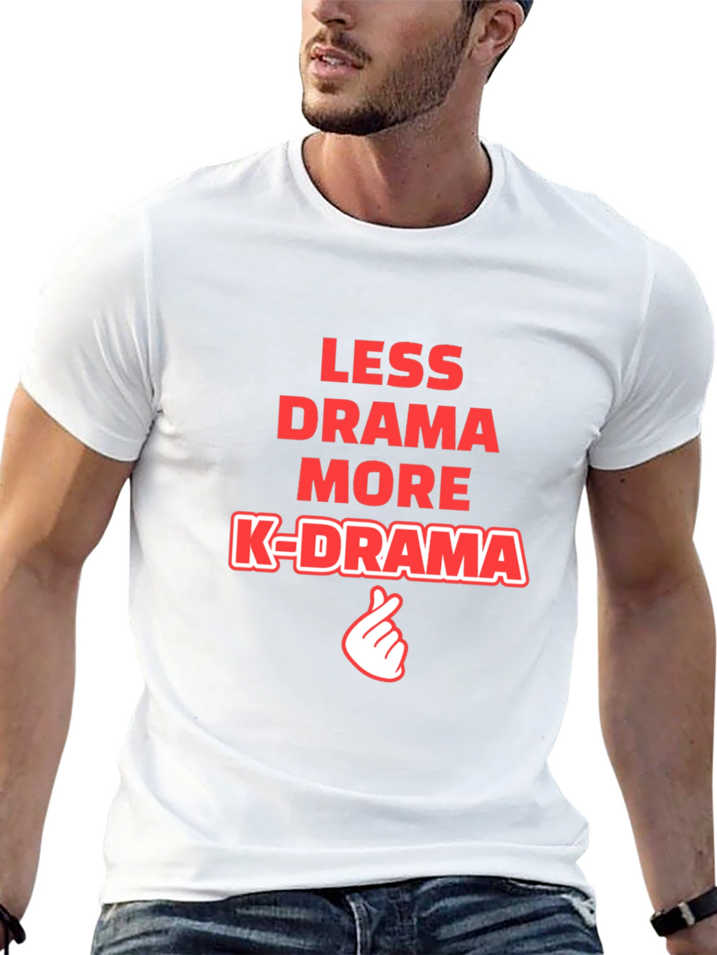 Less Drama More K-Drama T-Shirt