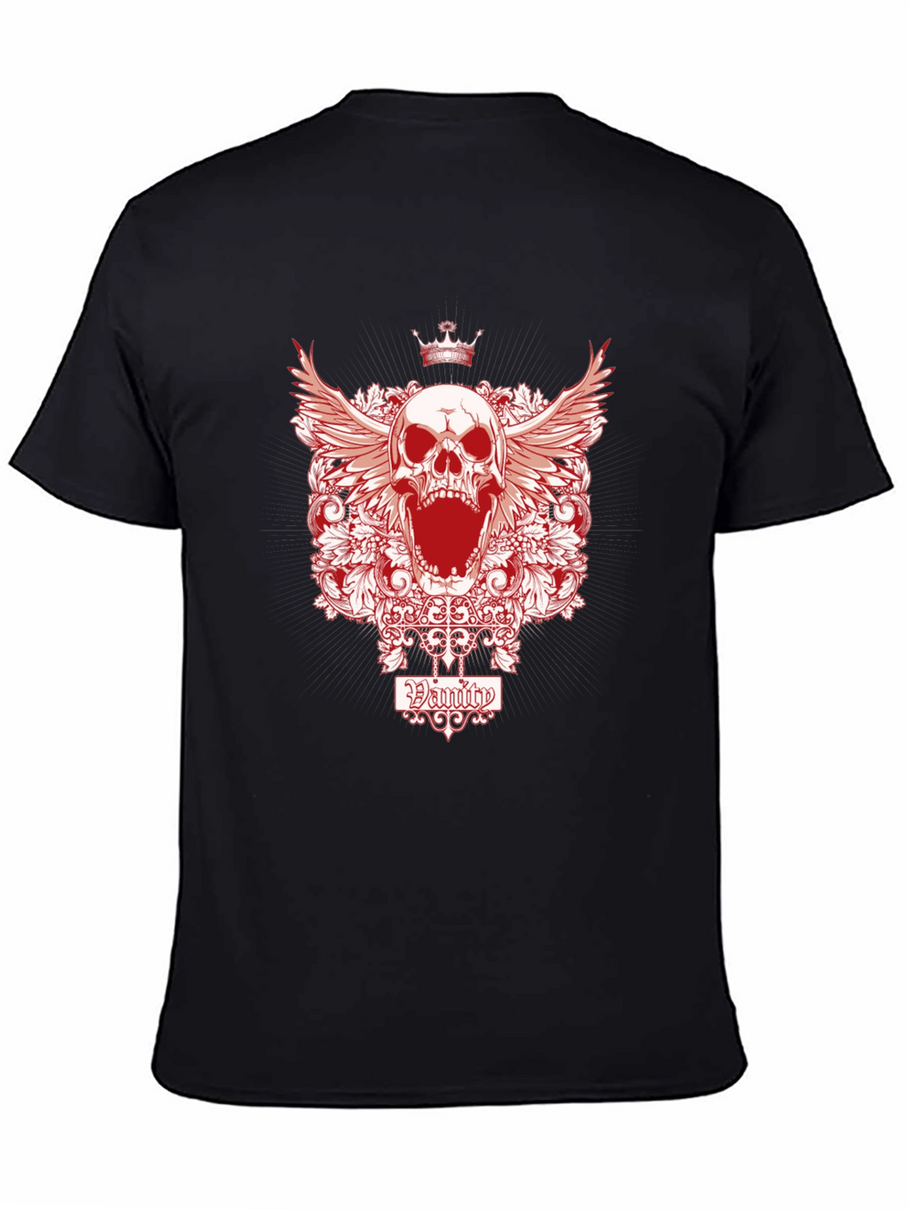 Vanity Skull Graphic T-Shirt