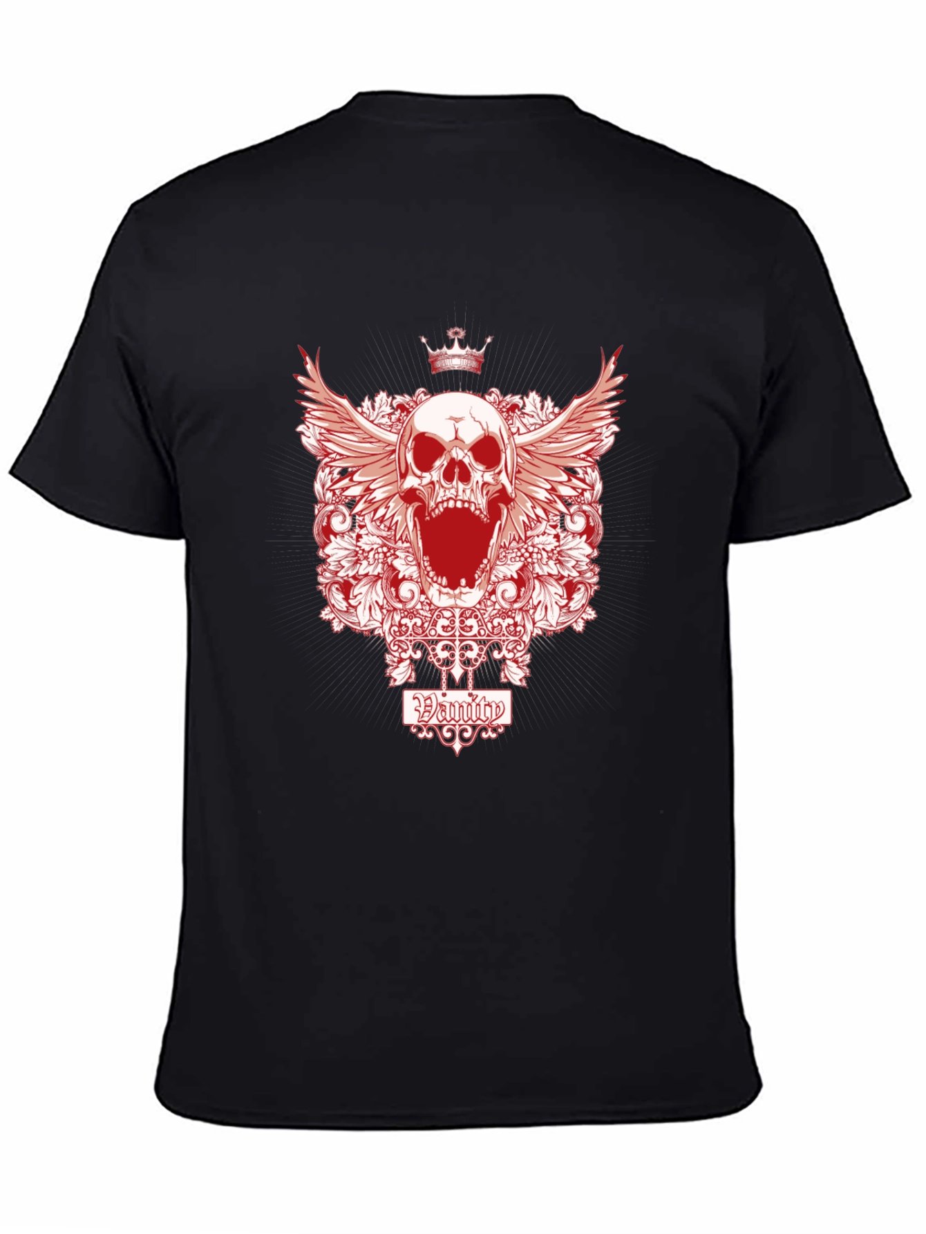 Vanity Skull Graphic T-Shirt