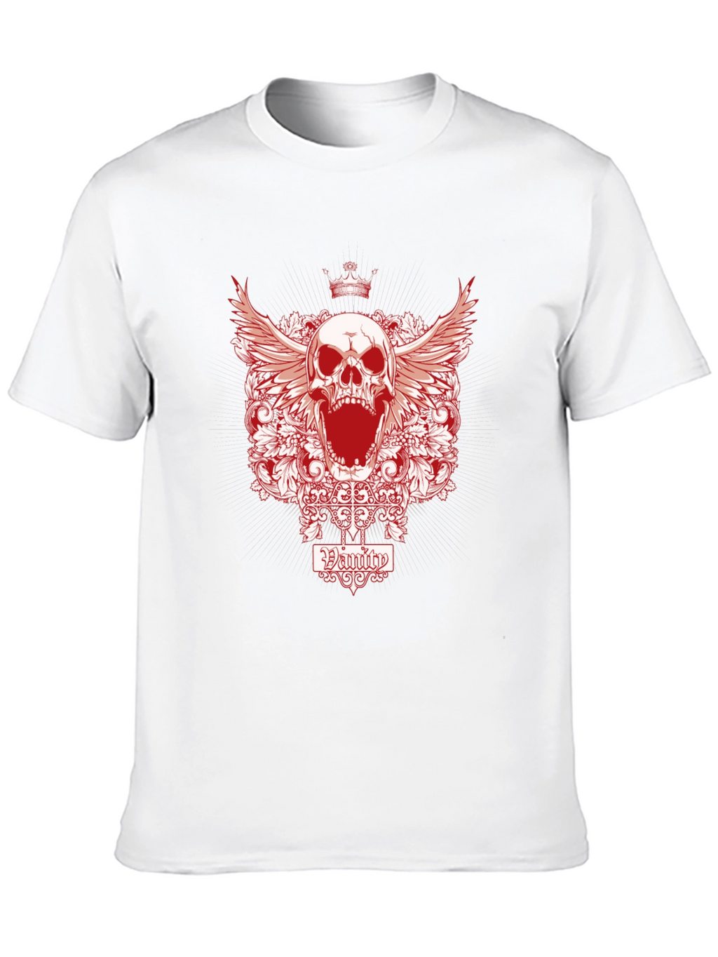 Vanity Skull Graphic T-Shirt