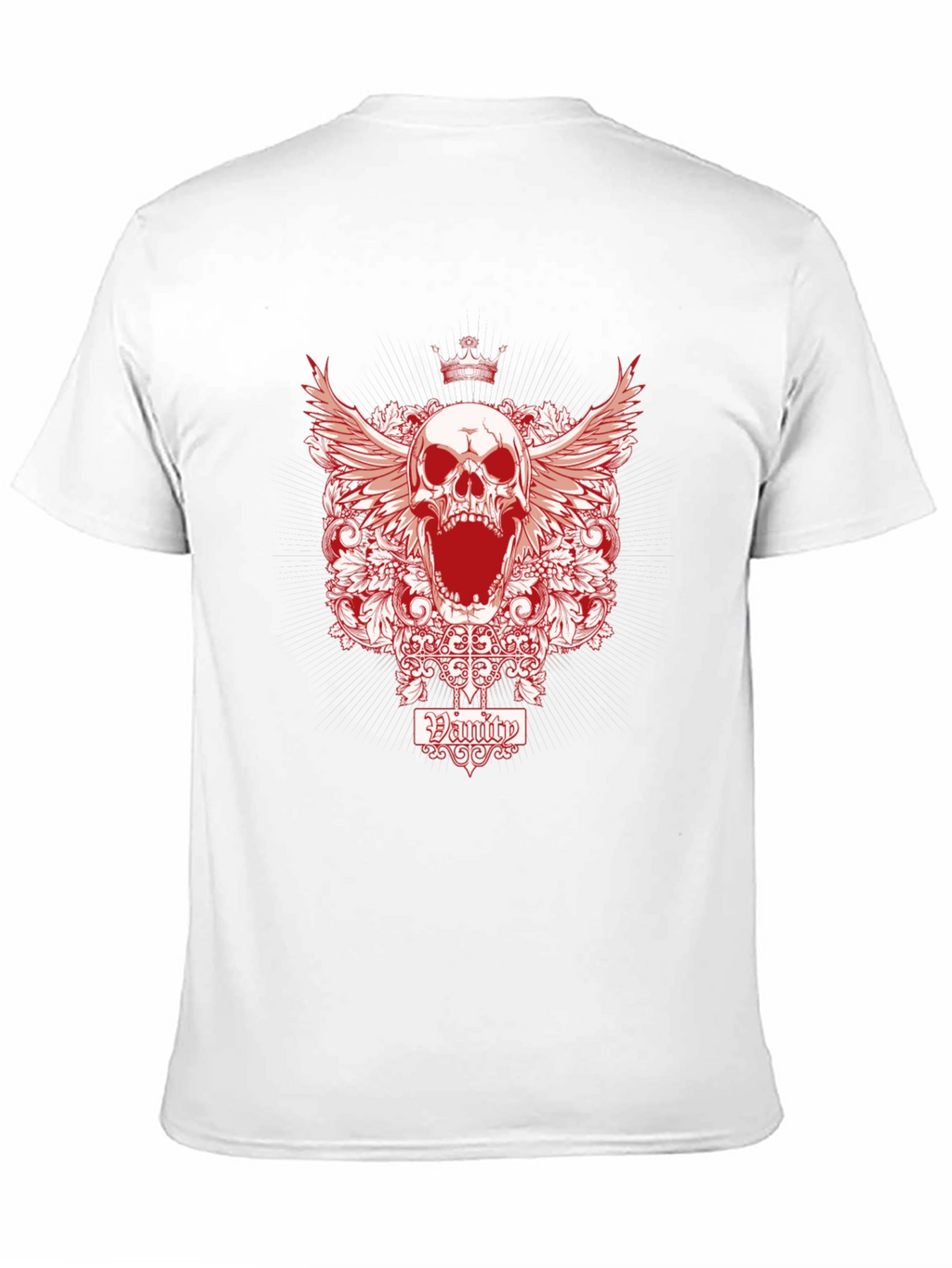Vanity Skull Graphic T-Shirt