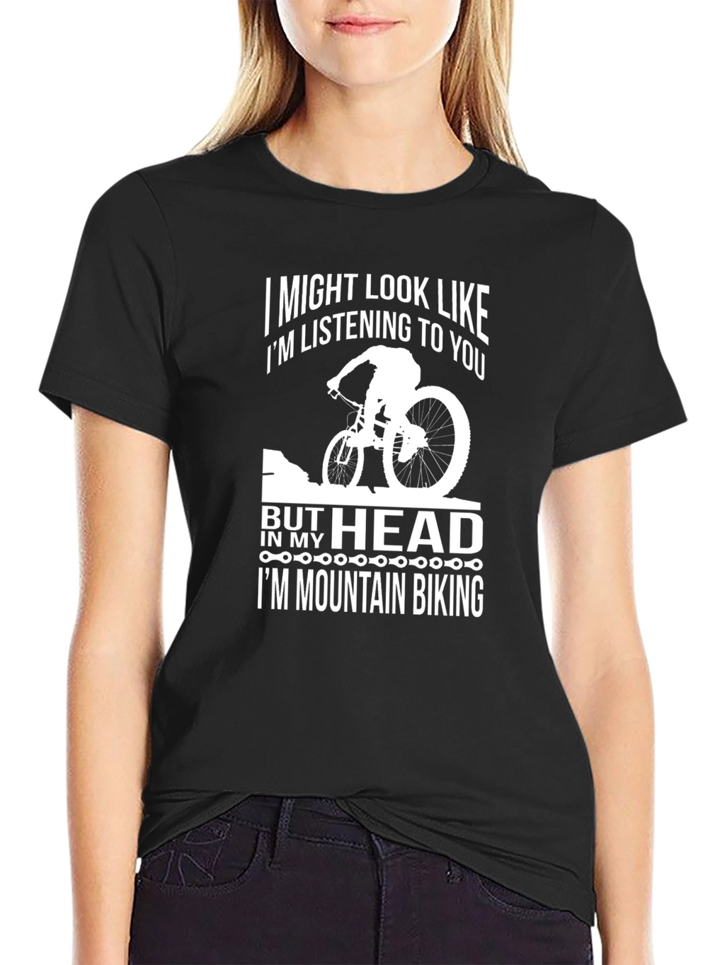 Mountain Biking T-Shirt - Funny Biker Tee